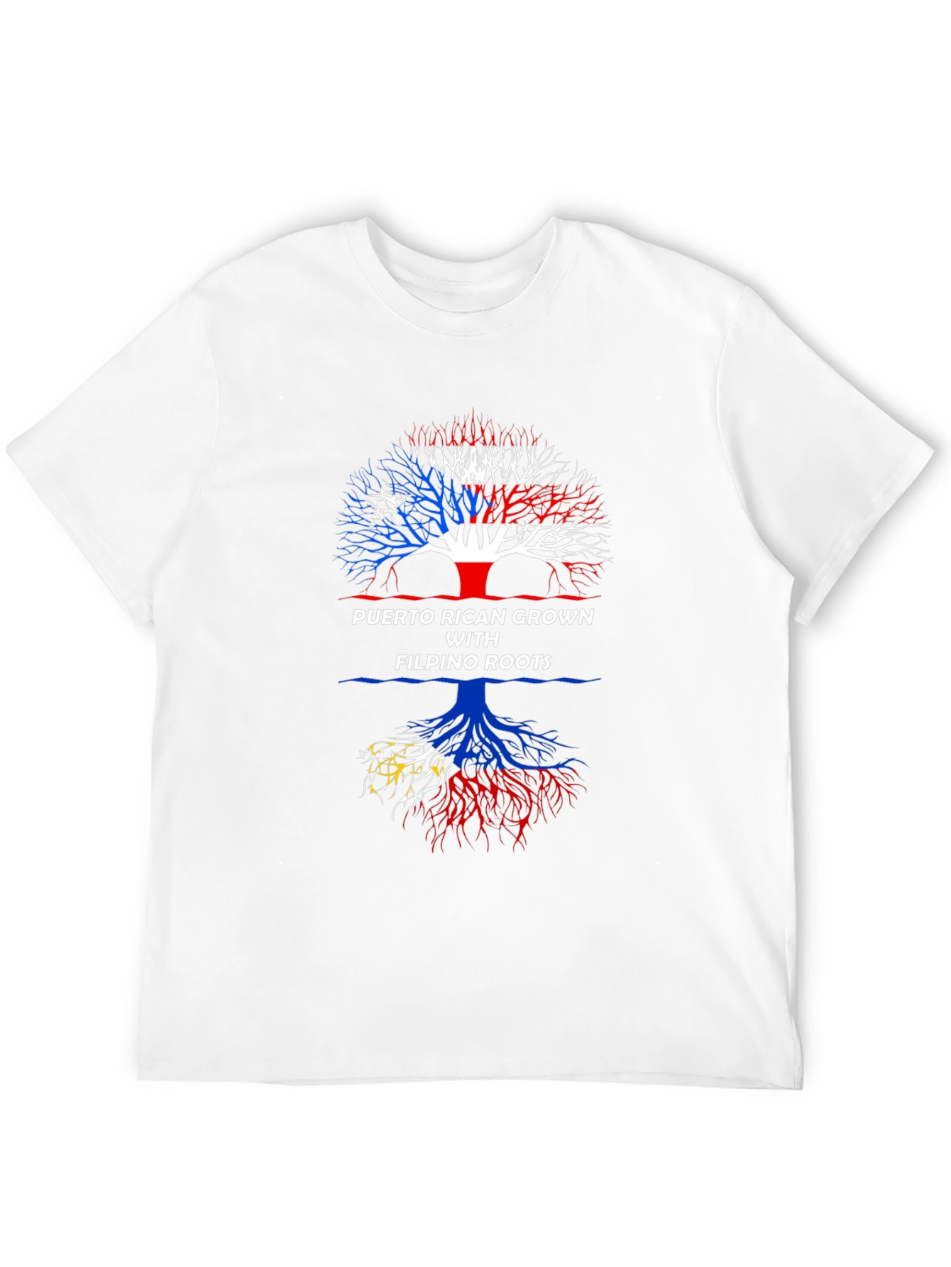 Puerto Rican Filipino Roots T-Shirt