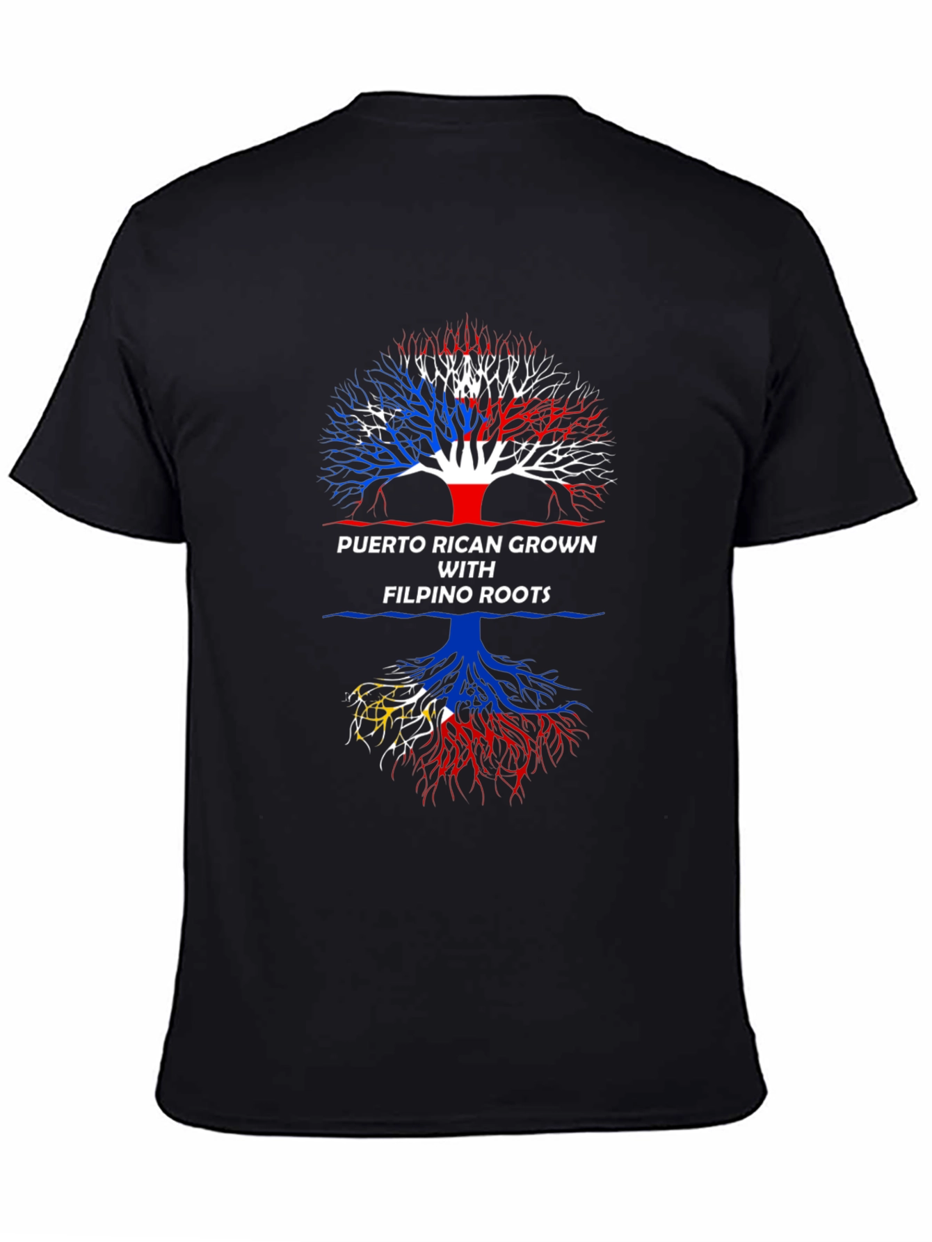 Puerto Rican Filipino Roots T-Shirt
