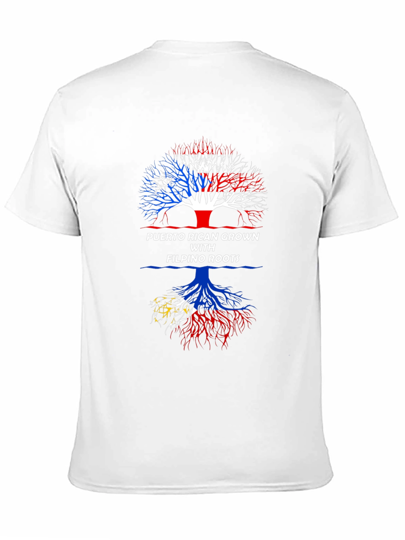 Puerto Rican Filipino Roots T-Shirt