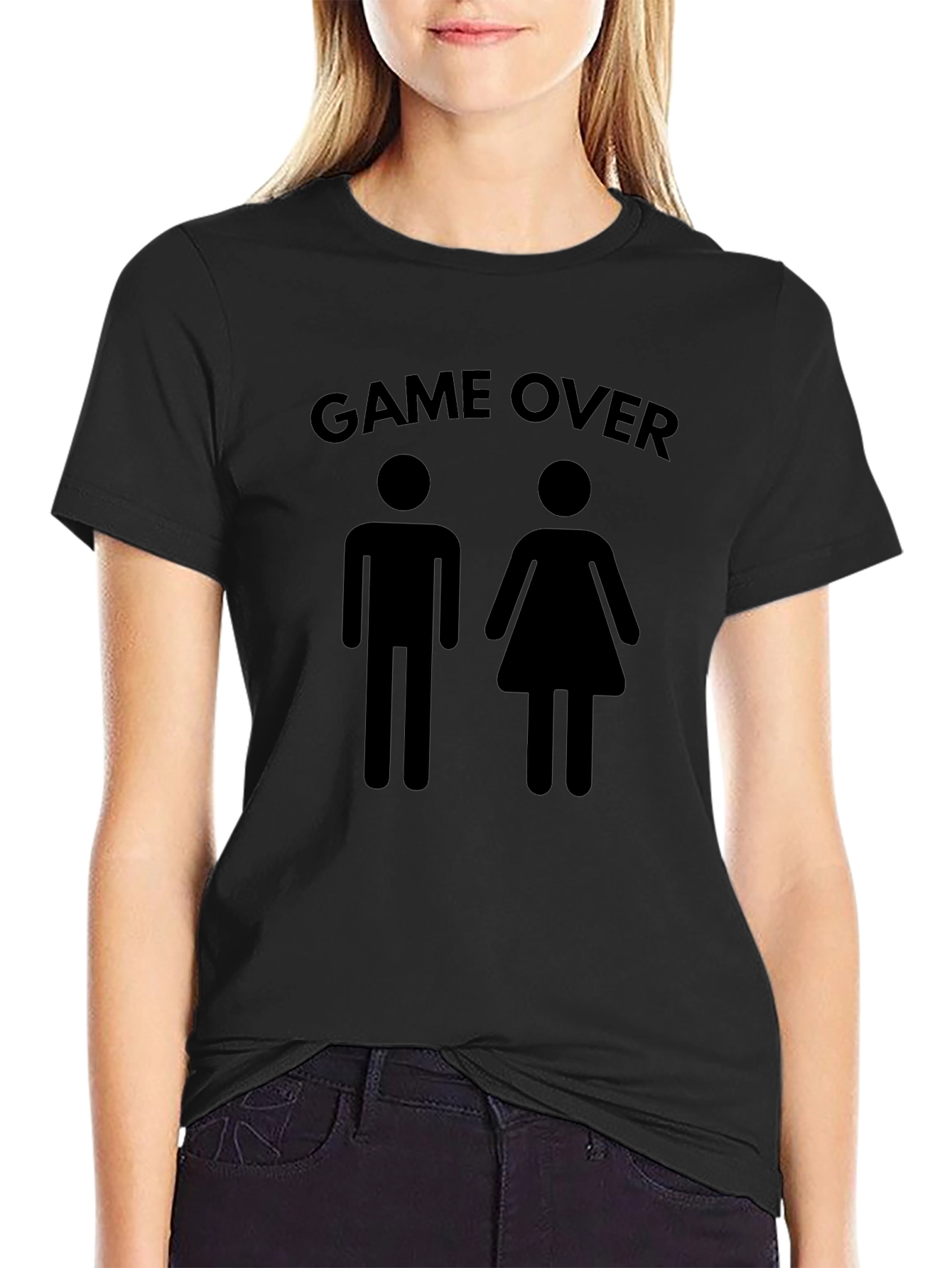 Game Over Unisex T-Shirt - Black