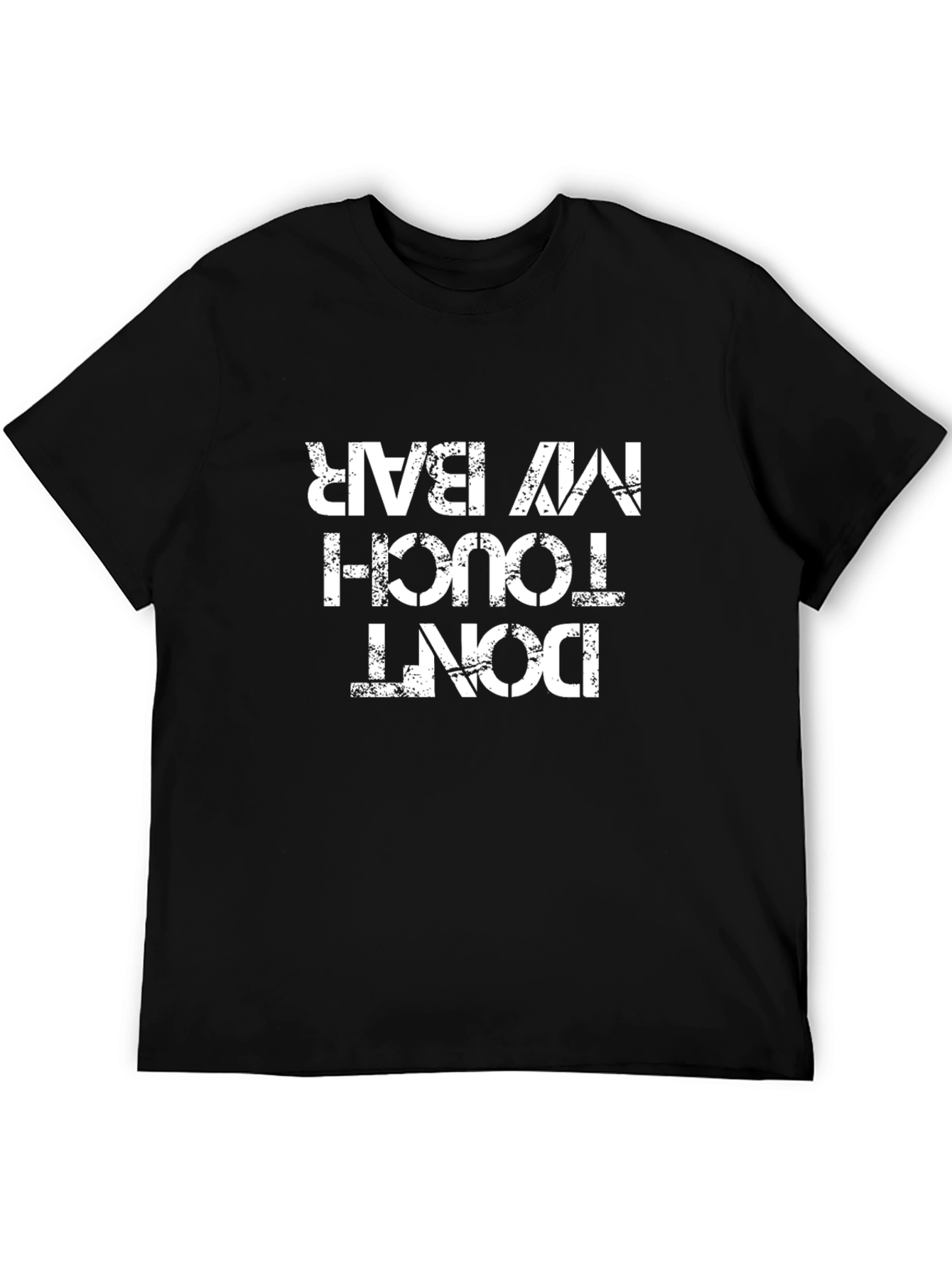 Dont Touch My Bar T-Shirt - Black Graphic Tee