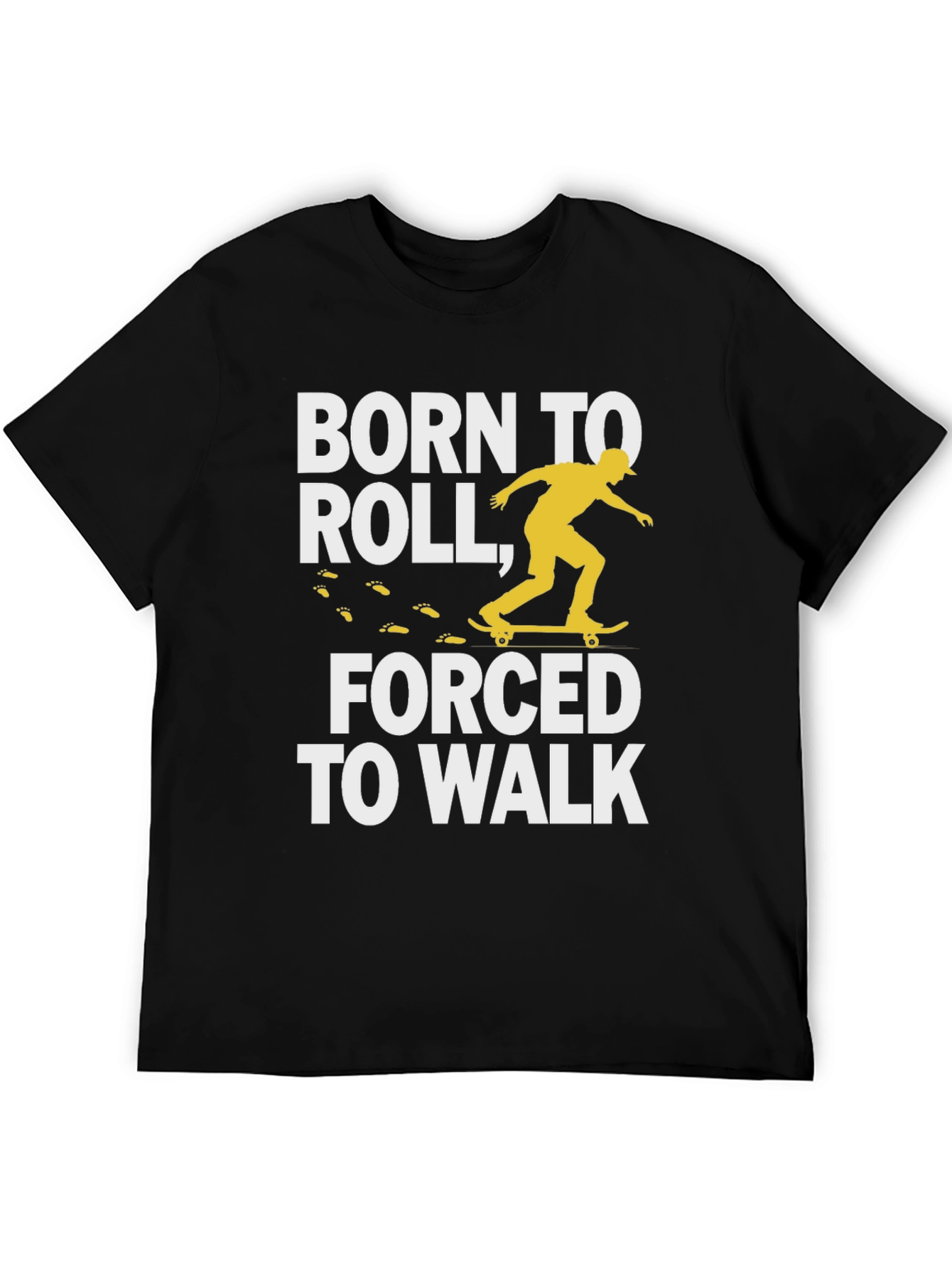Born to Roll Skateboard T-Shirt
