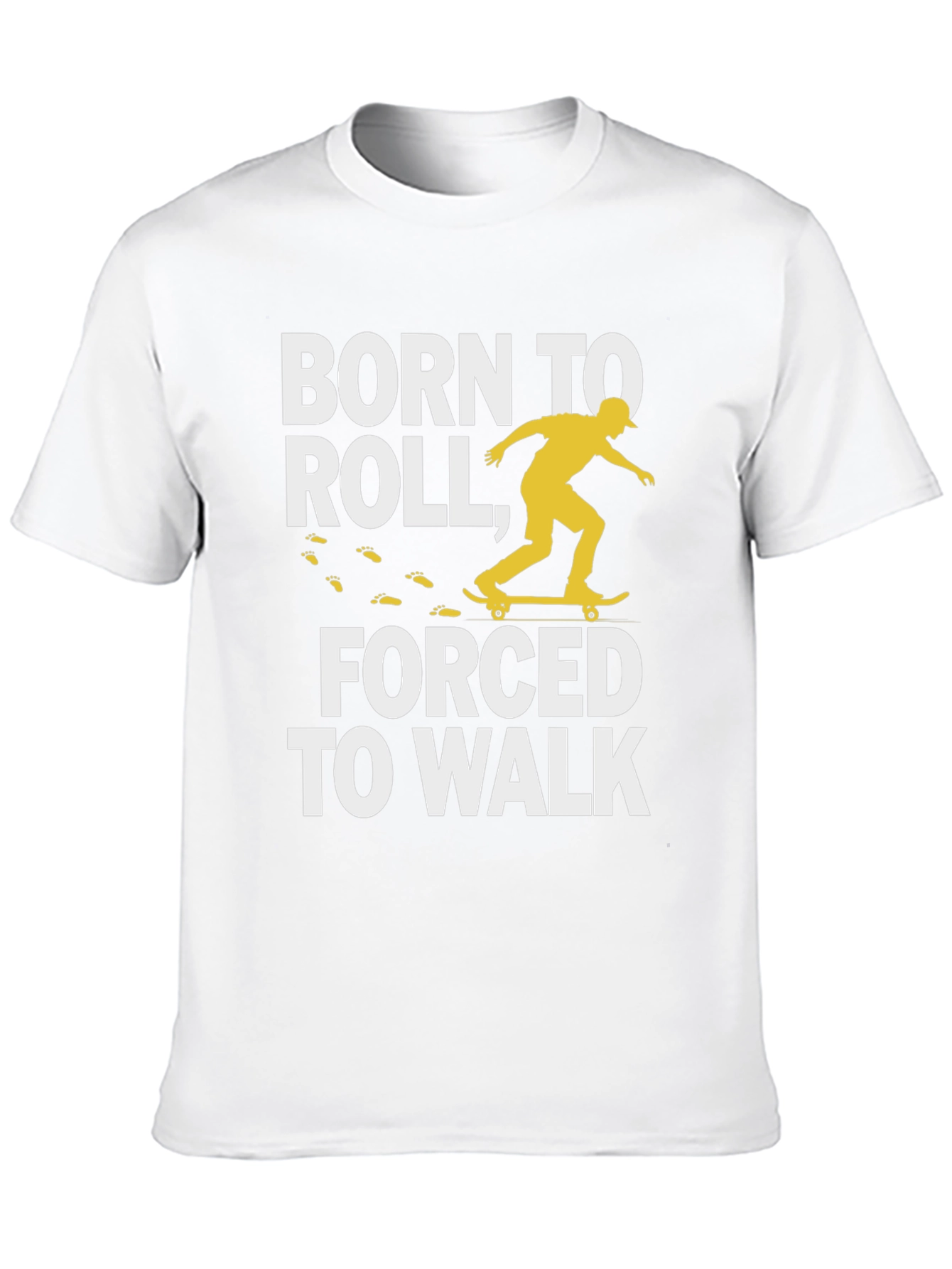 Born to Roll Skateboard T-Shirt