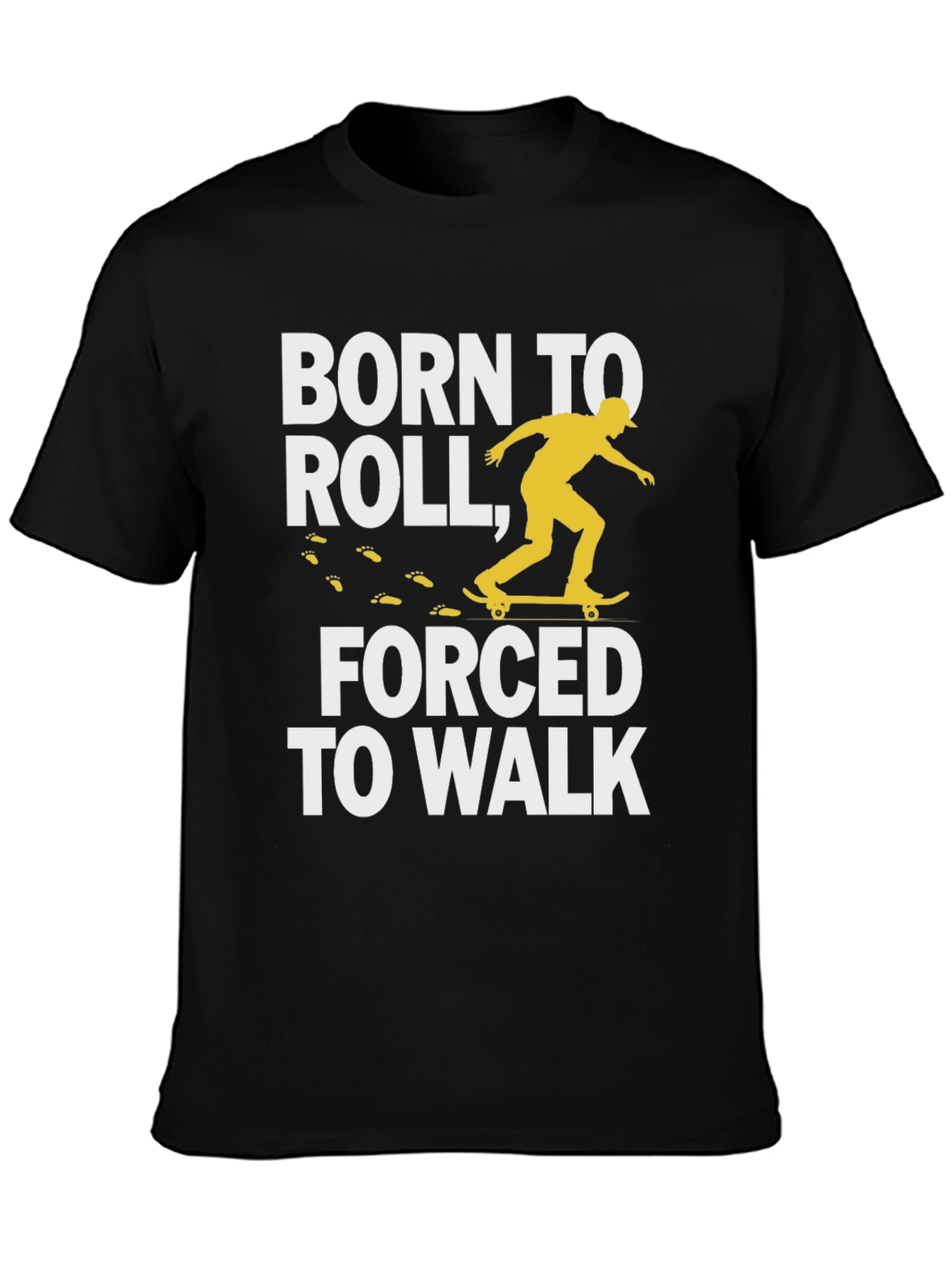 Born to Roll Skateboard T-Shirt