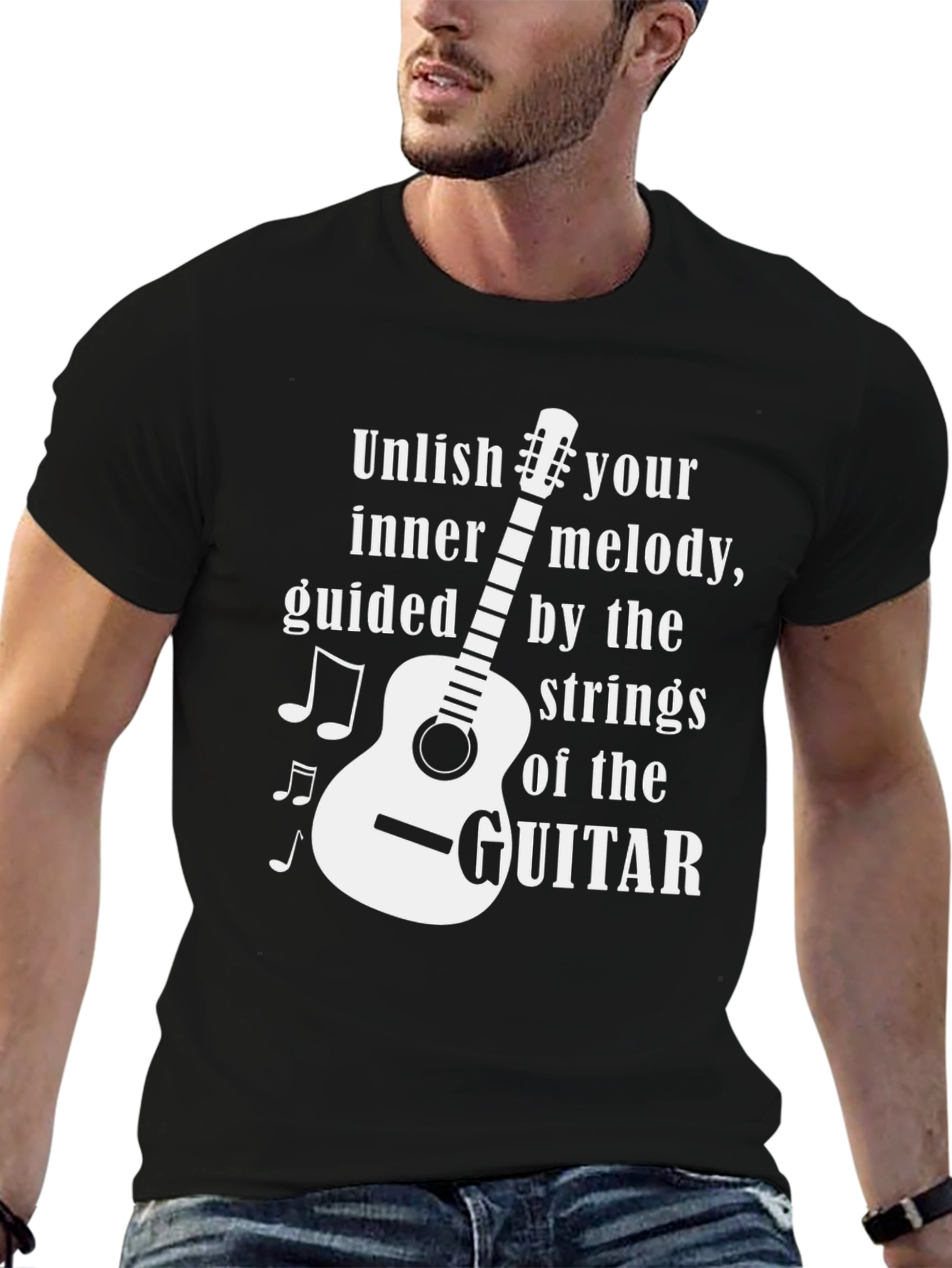 Unleash Inner Melody Guitar T-Shirt