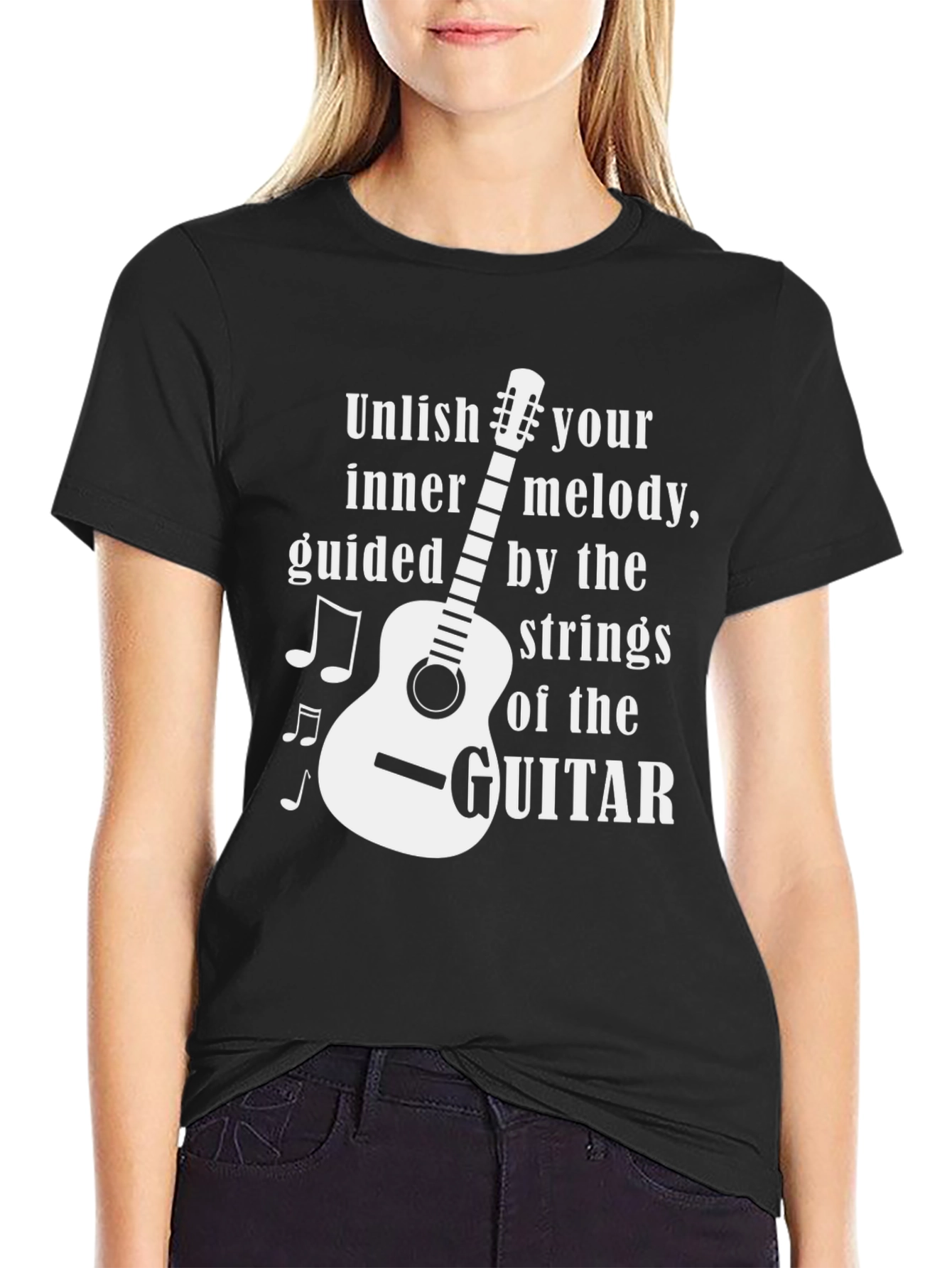 Unleash Inner Melody Guitar T-Shirt