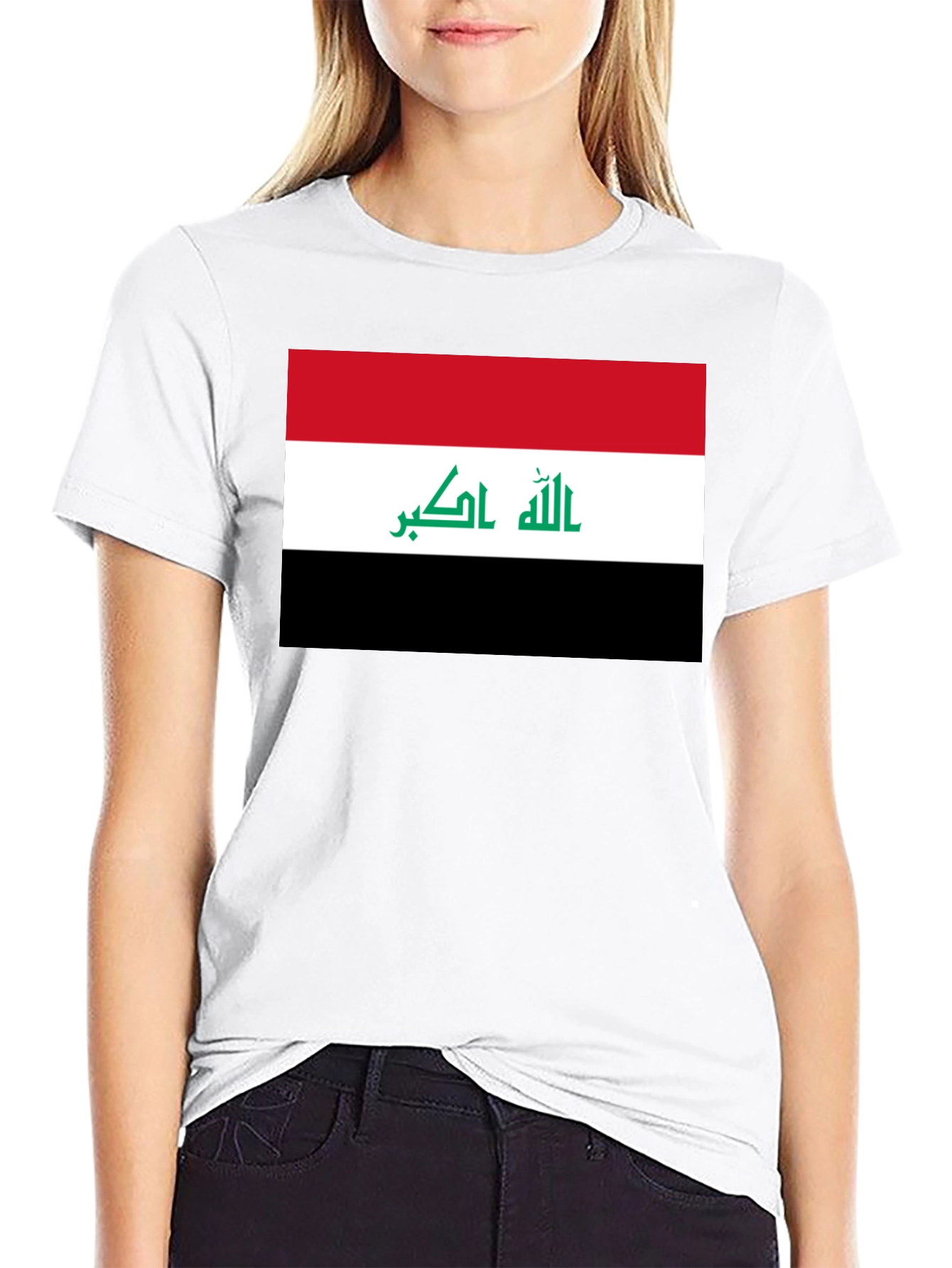 Iraq Flag T-Shirt Patriotic Pride