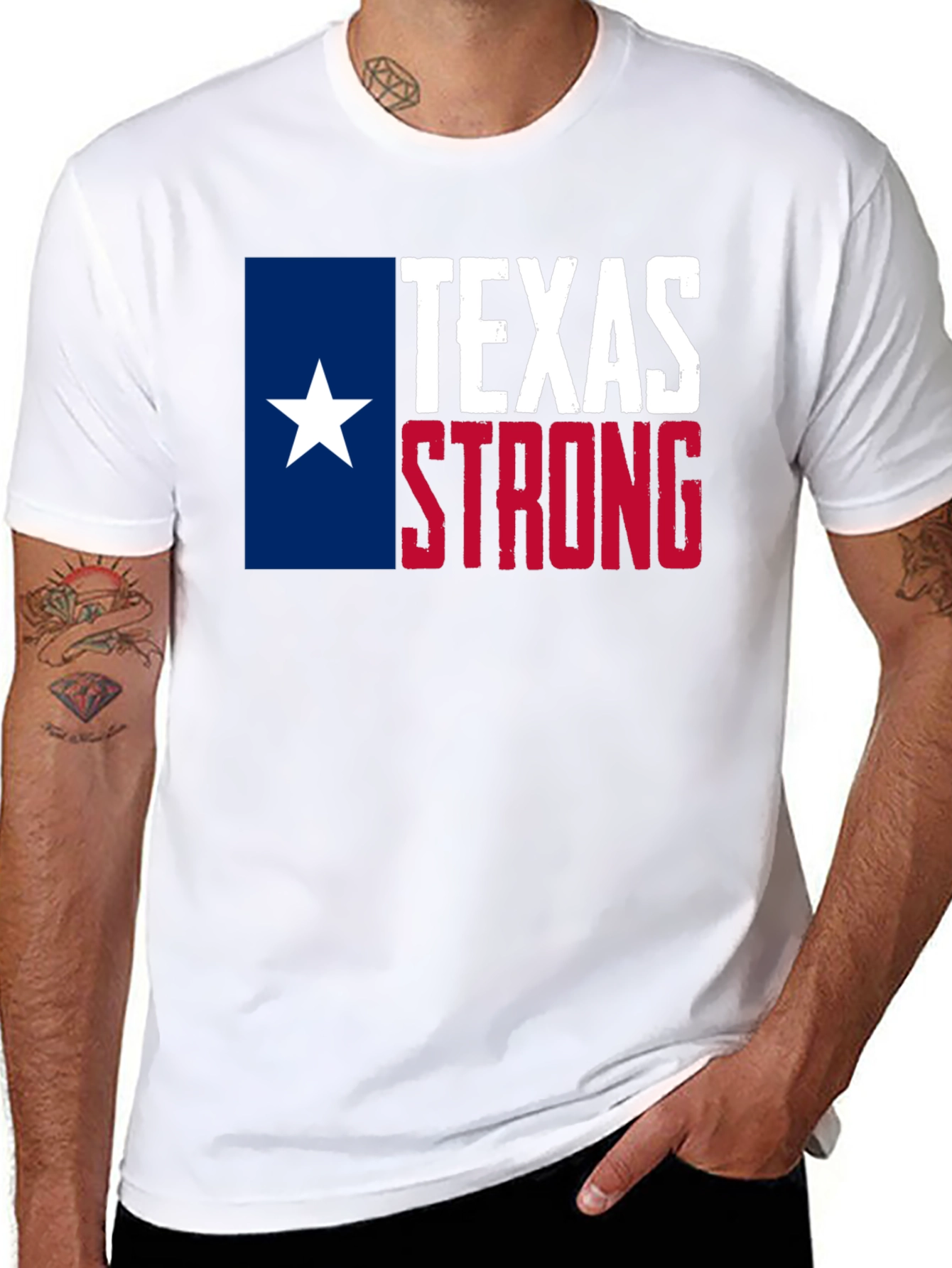 Texas Strong Graphic T-Shirt