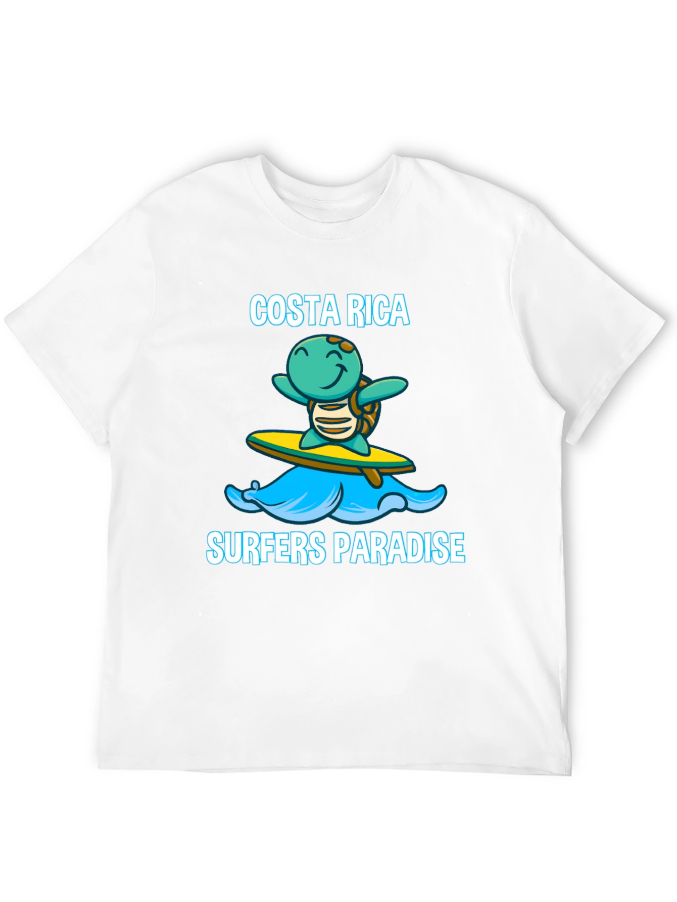 Costa Rica Surfing Turtle T-Shirt
