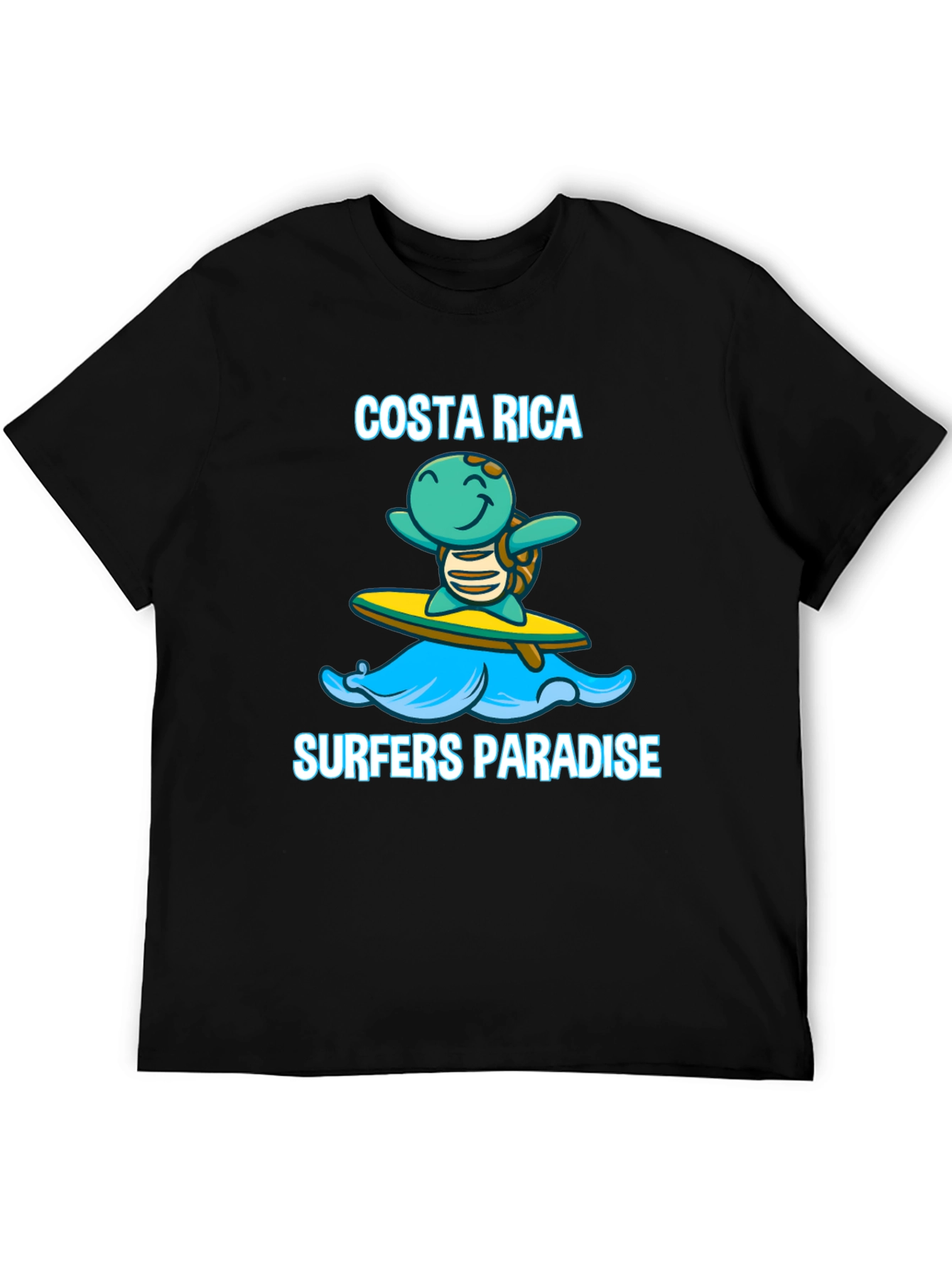 Costa Rica Surfing Turtle T-Shirt