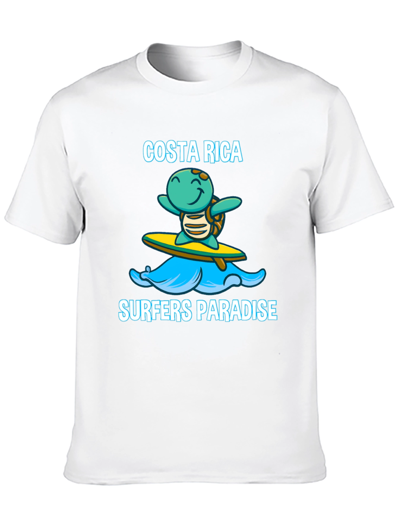 Costa Rica Surfing Turtle T-Shirt