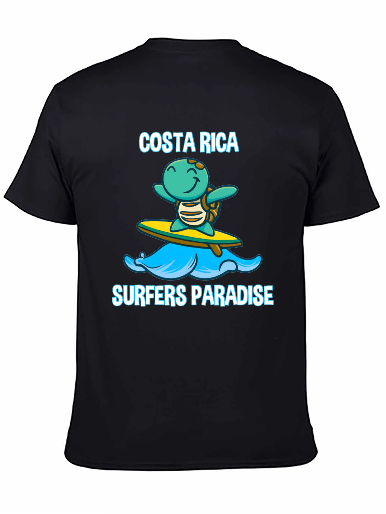 Costa Rica Surfing Turtle T-Shirt