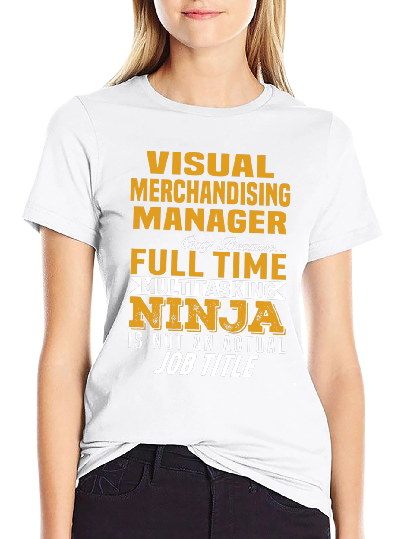 Visual Merchandising Manager Full Time Ninja T-Shirt