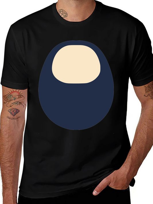 Minimalist Graphic Tee - Circle Design