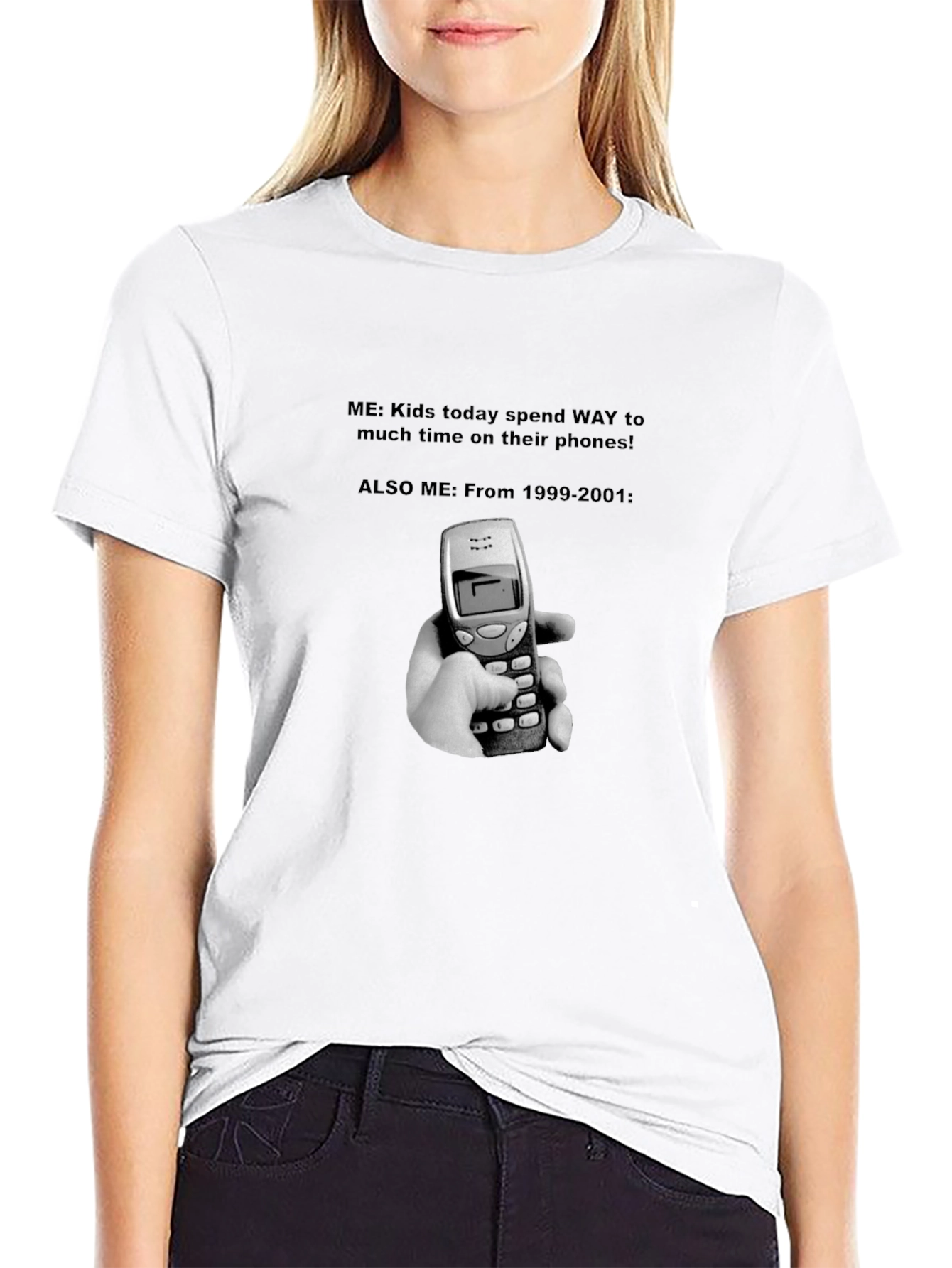 Nokia Throwback T-Shirt - Funny Retro Phone Tee