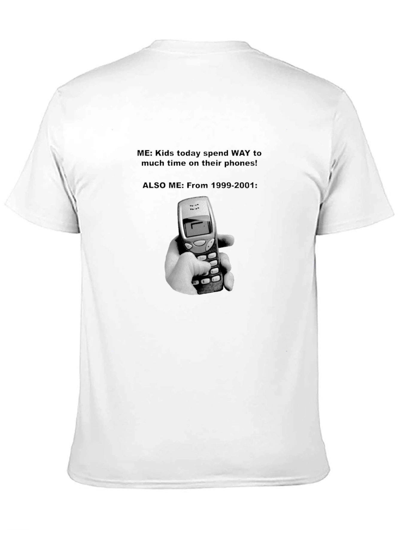 Nokia Throwback T-Shirt - Funny Retro Phone Tee