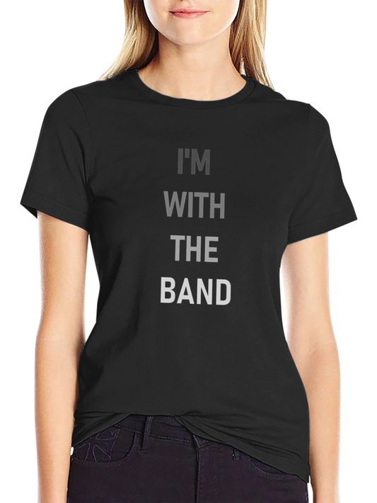 Im With The Band Graphic Tee - Black