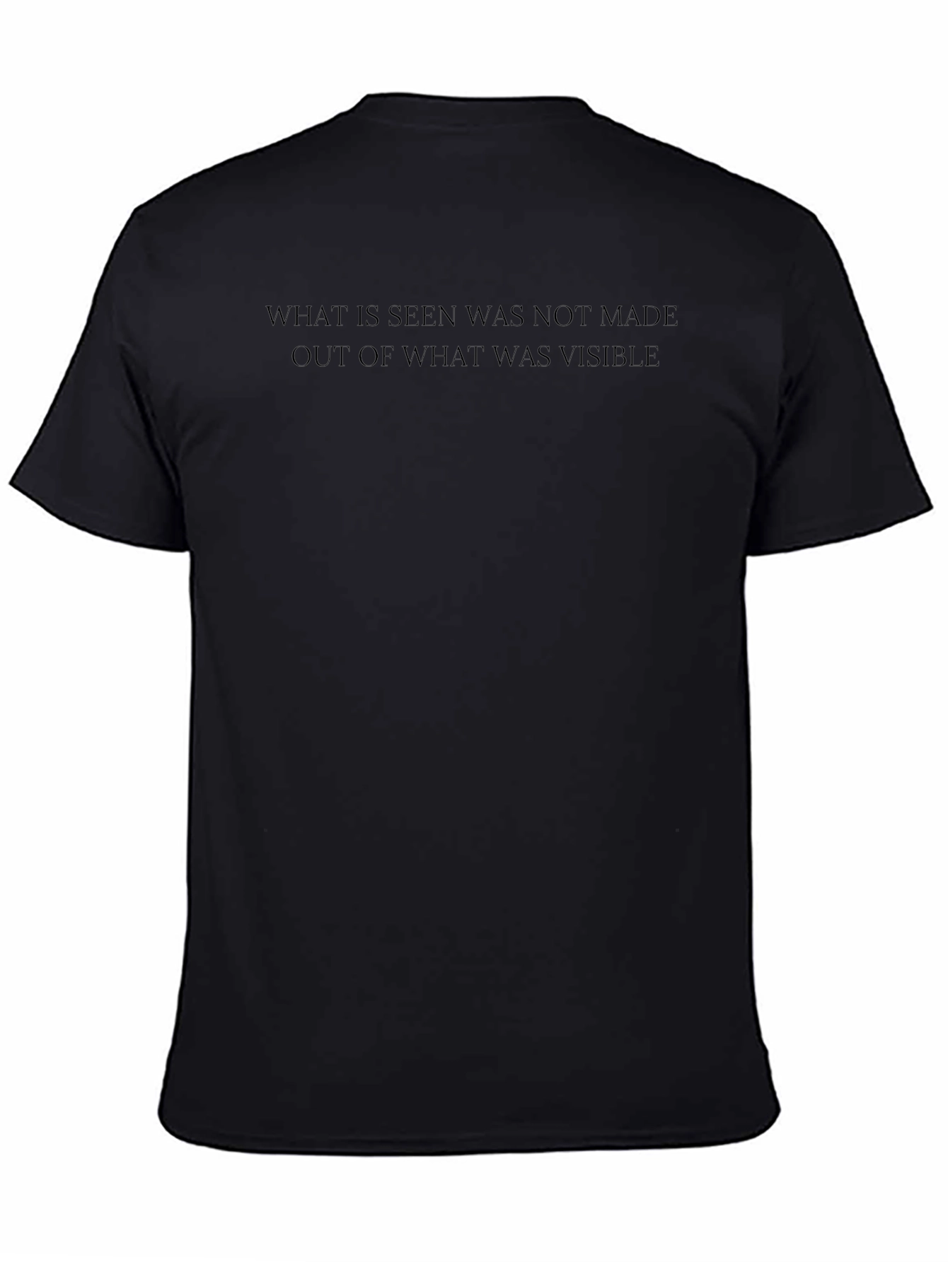 Inspirational Quote T-Shirt - Black
