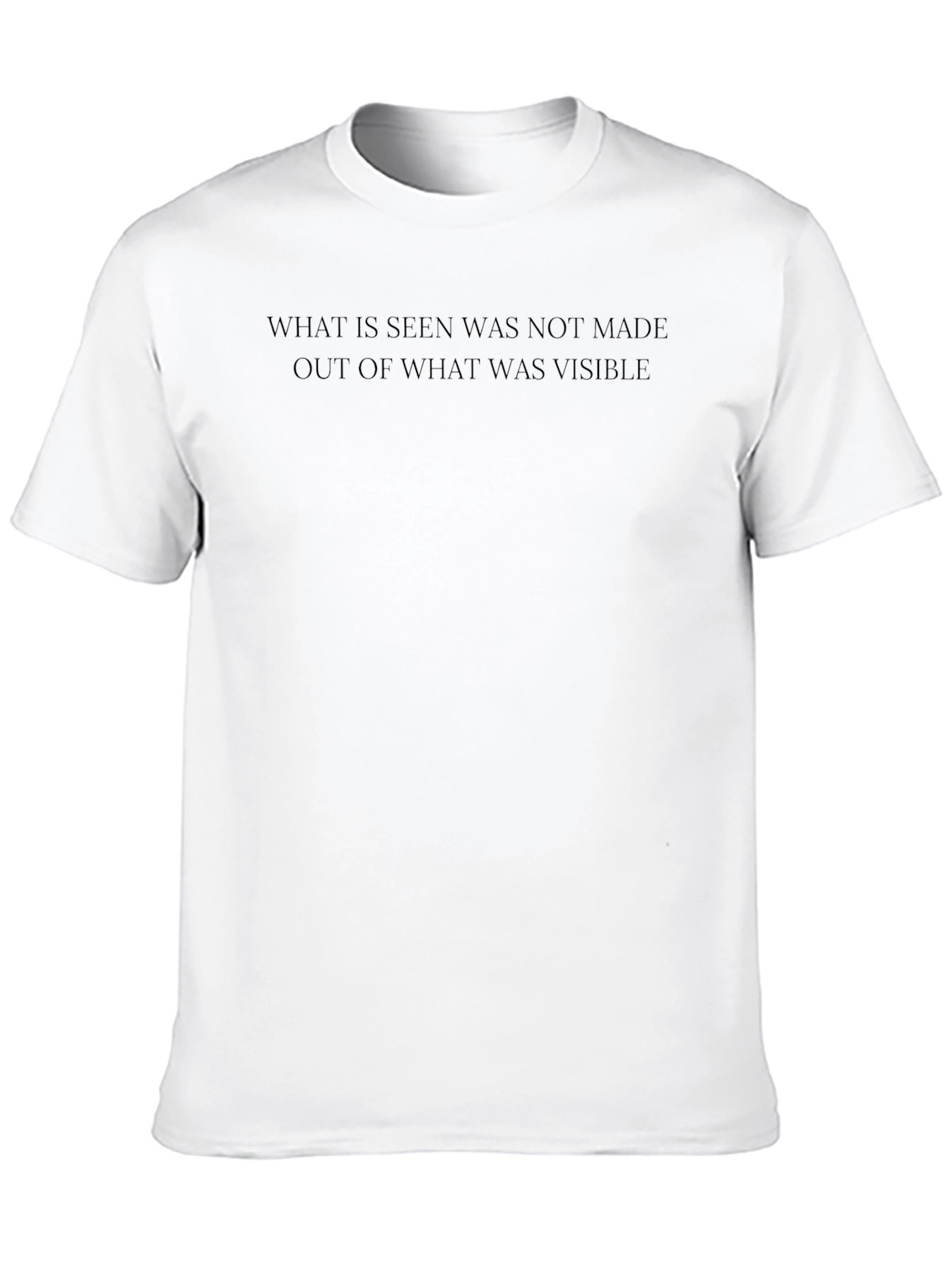 Inspirational Quote T-Shirt - Black