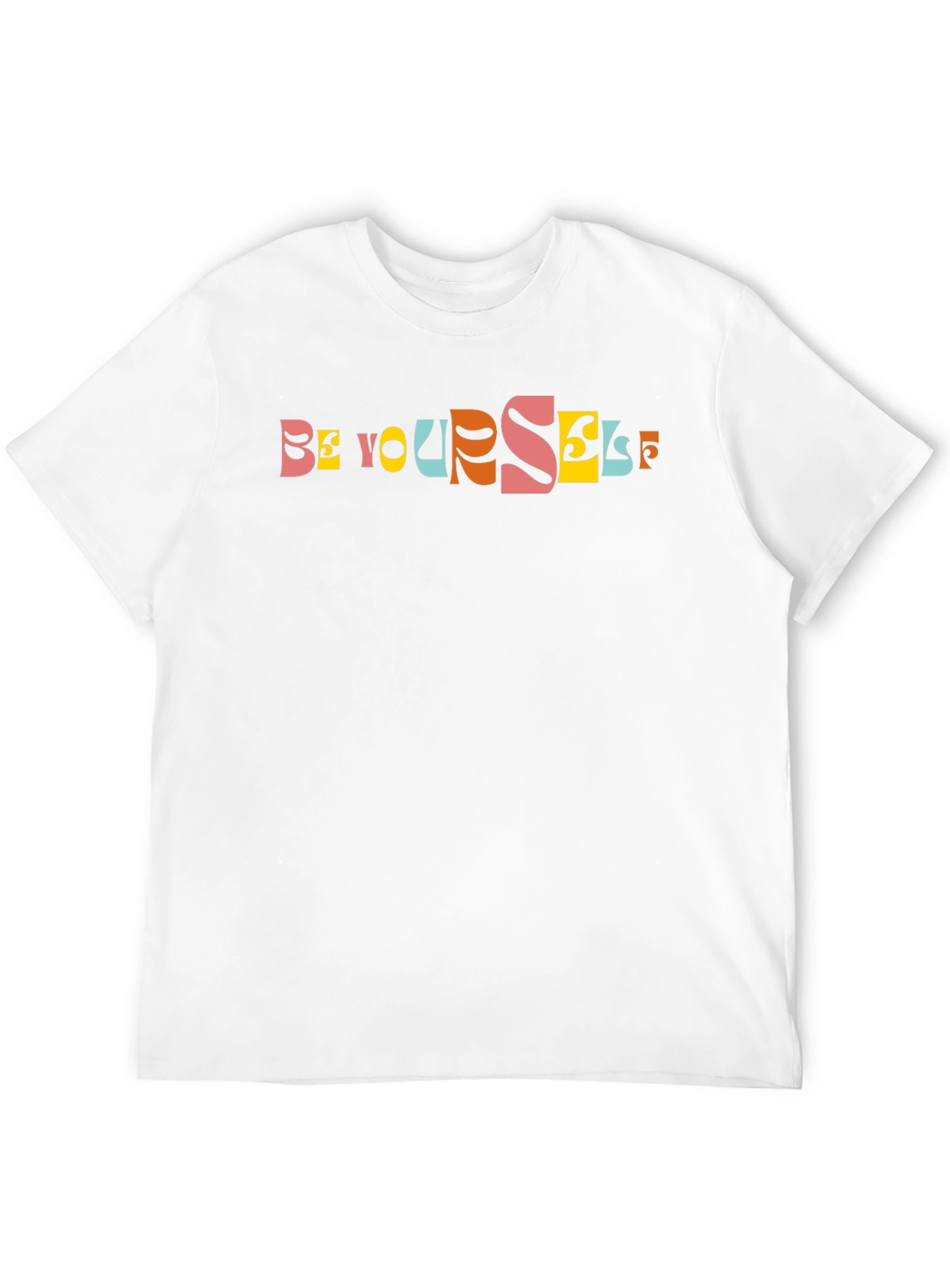 Be Yourself Graphic Print Tee