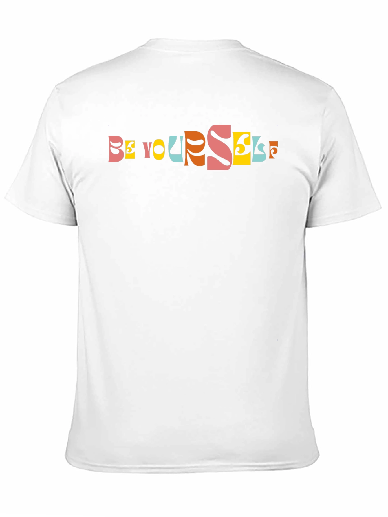 Be Yourself Graphic Print Tee