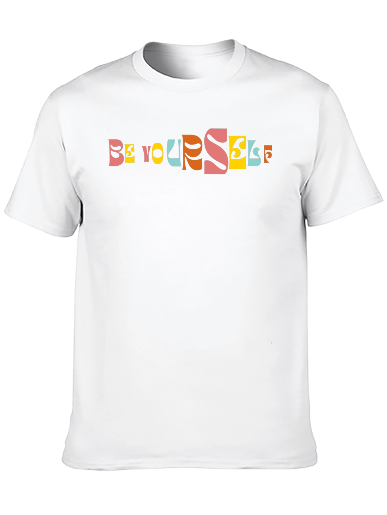 Be Yourself Graphic Print Tee