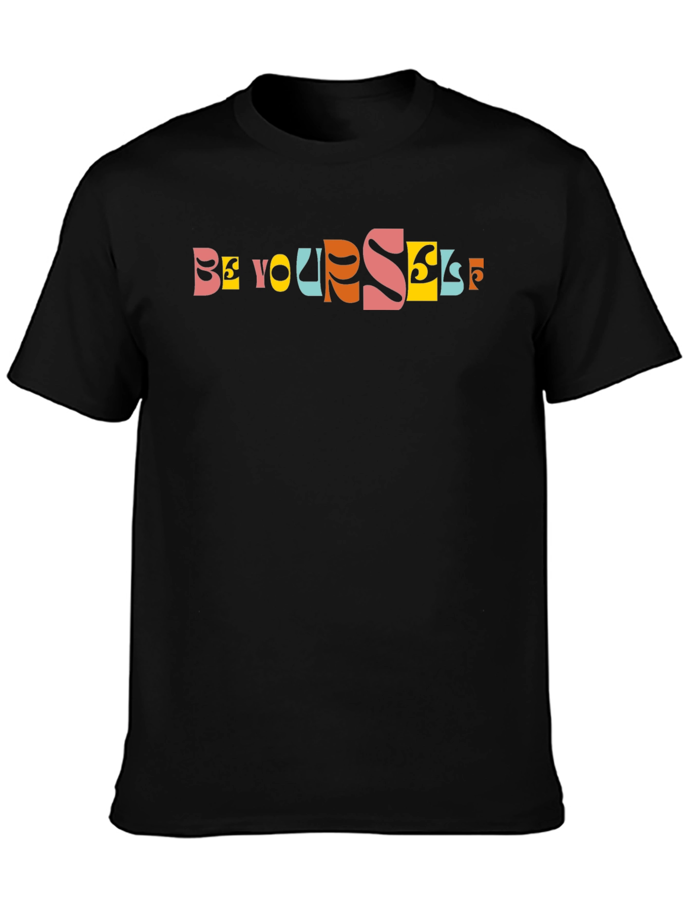 Be Yourself Graphic Print Tee