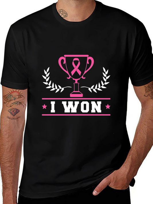 I Won Breast Cancer Awareness Graphic Tee