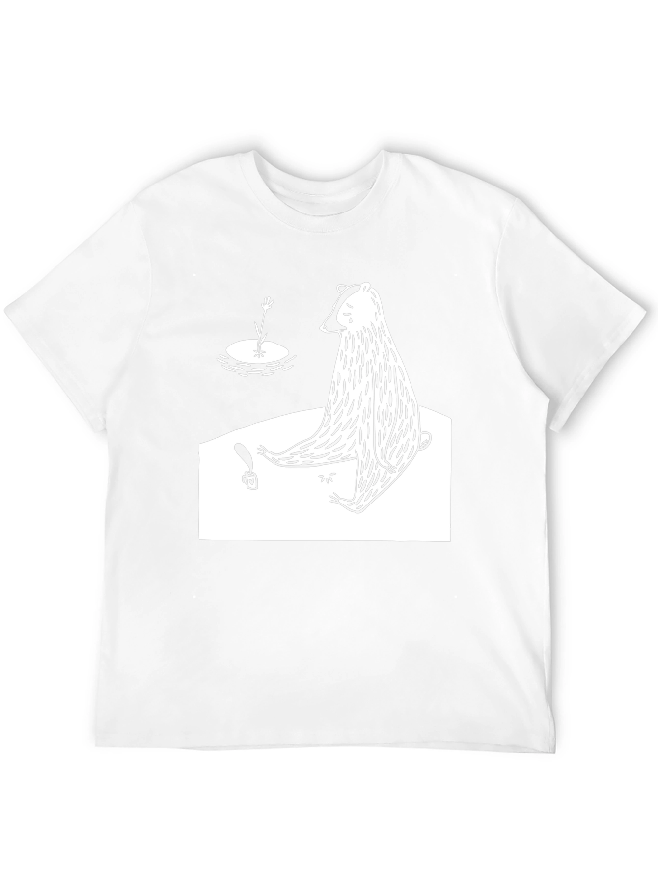 Sad Bear Graphic Tee