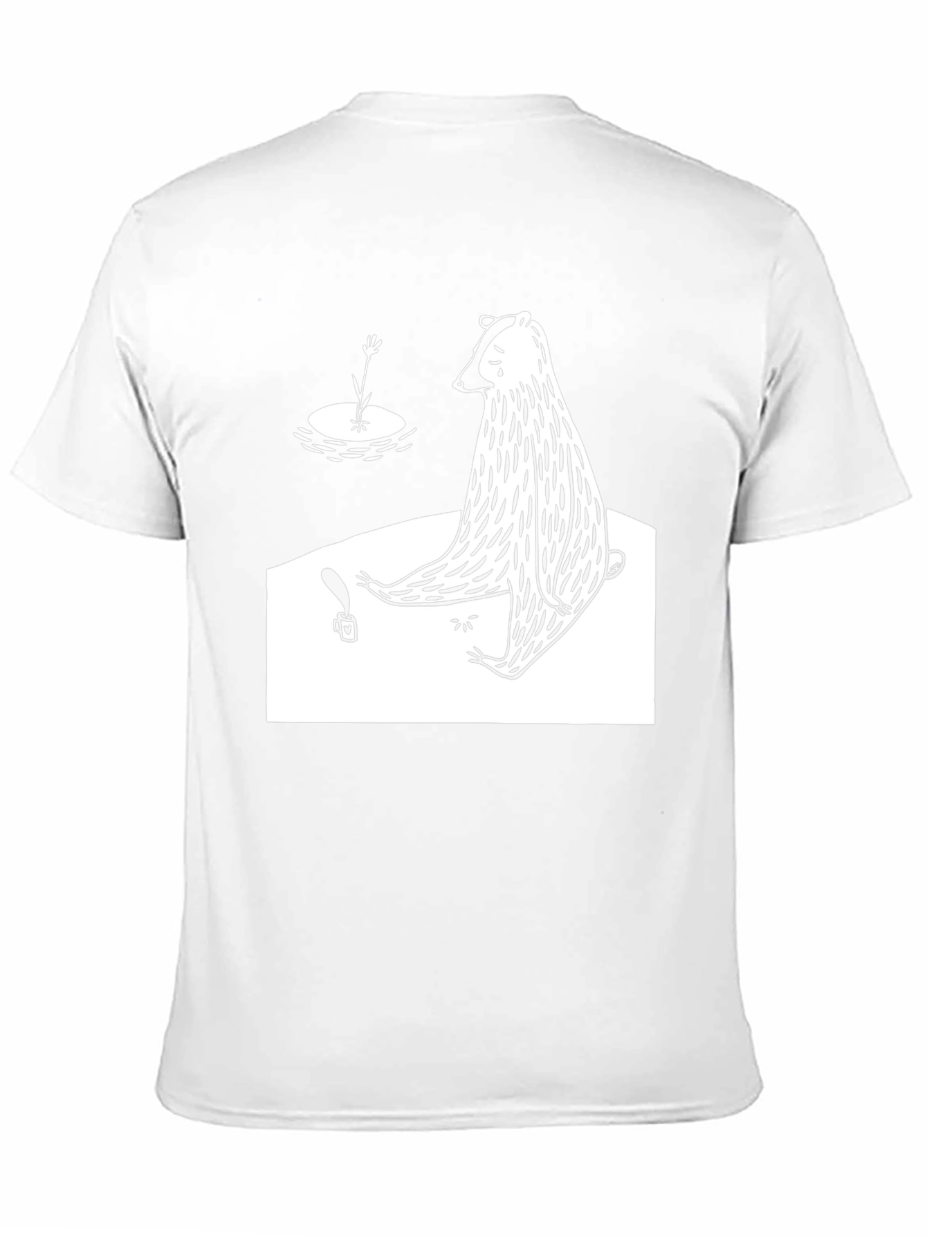 Sad Bear Graphic Tee