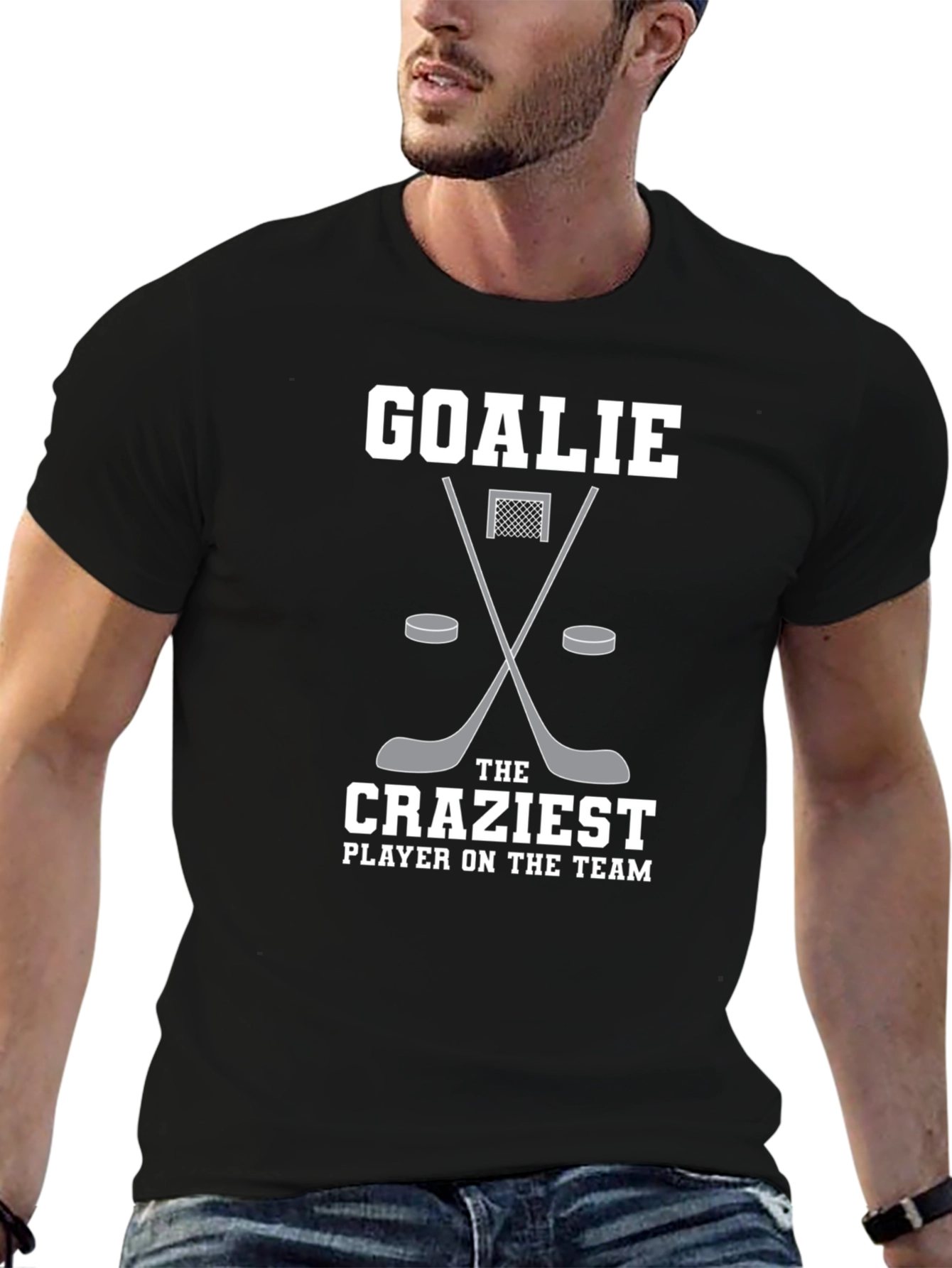 Hockey Goalie - The Craziest Player T-Shirt
