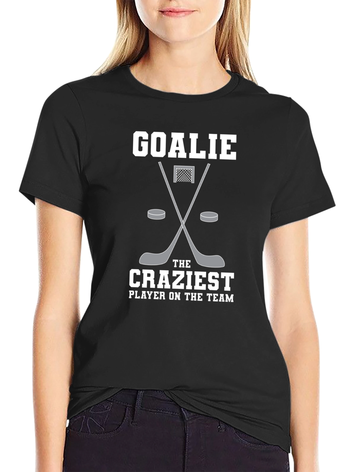 Hockey Goalie - The Craziest Player T-Shirt