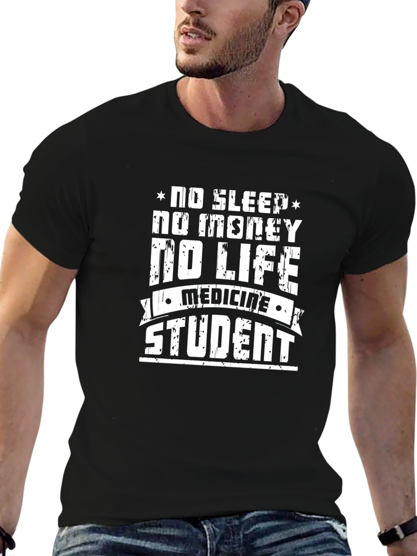 No Sleep No Money Medicine Student T-Shirt