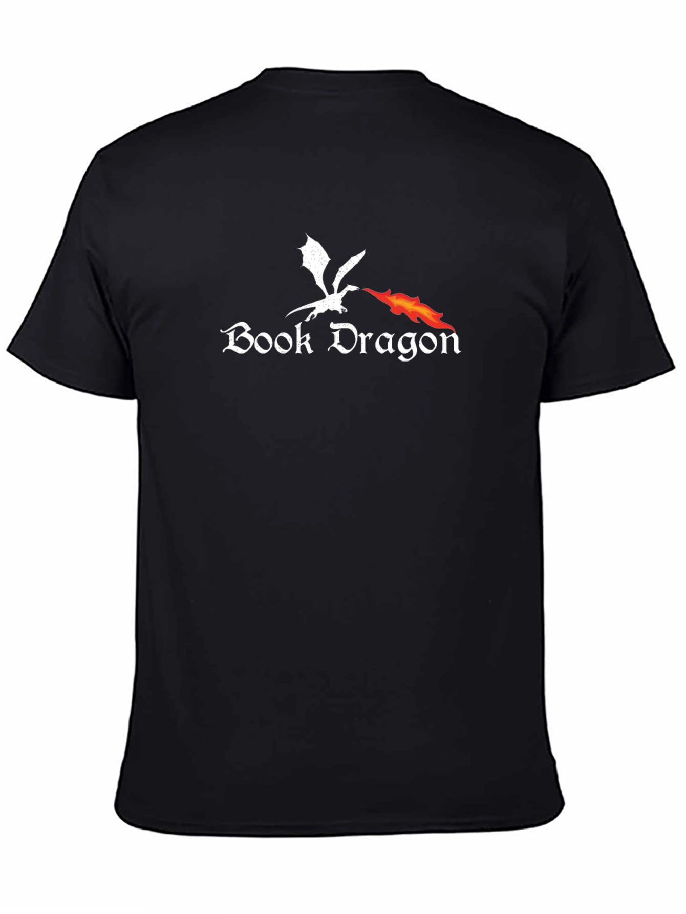 Book Dragon T-Shirt - Fantasy Reader Tee