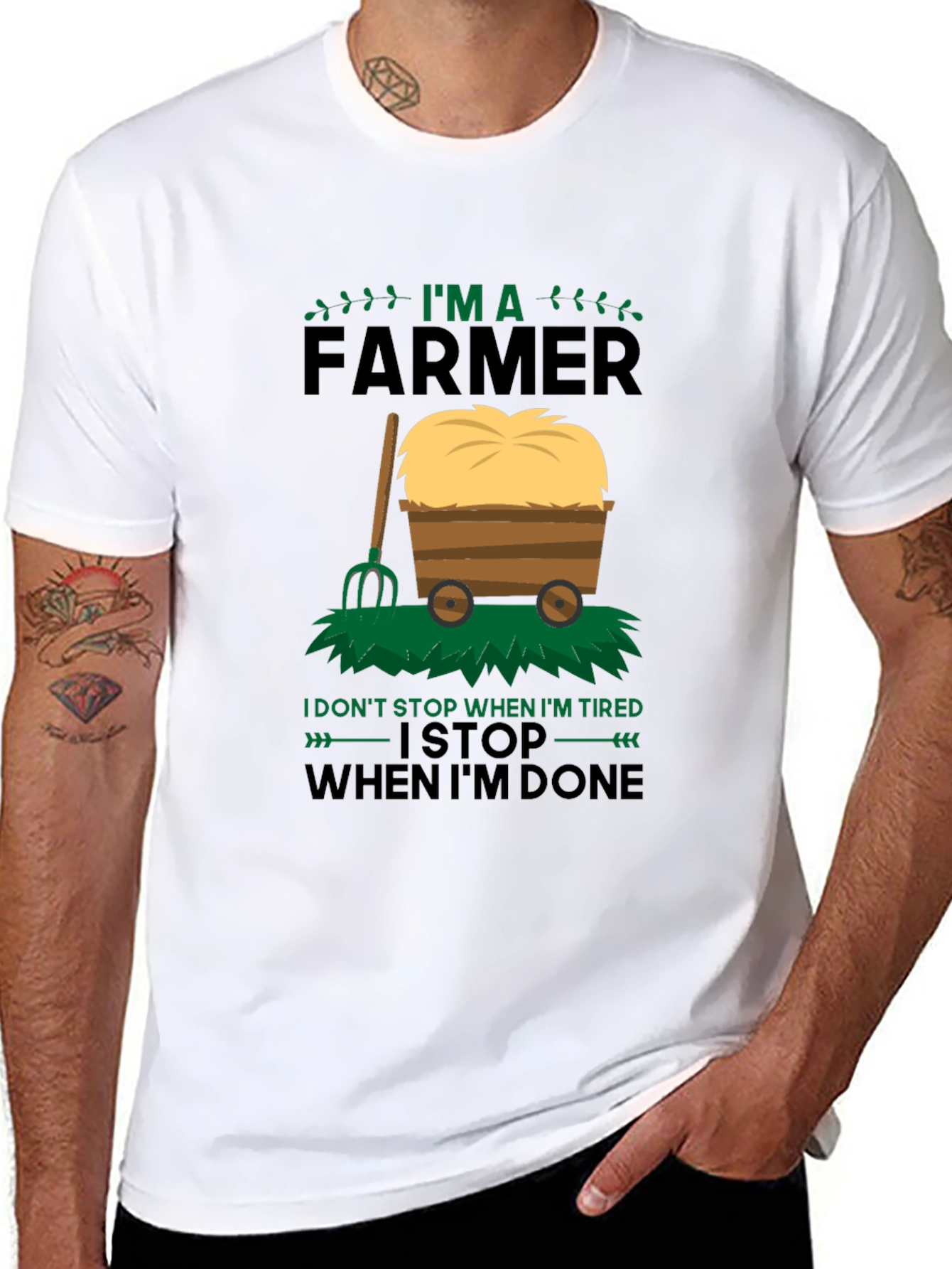 Im A Farmer T-Shirt - Agriculture Tee