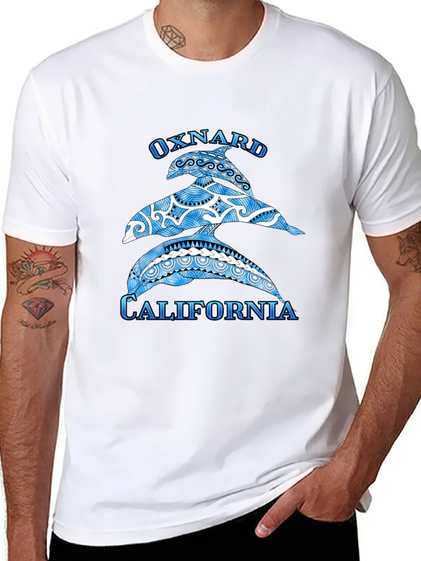 Oxnard California Dolphin T-Shirt