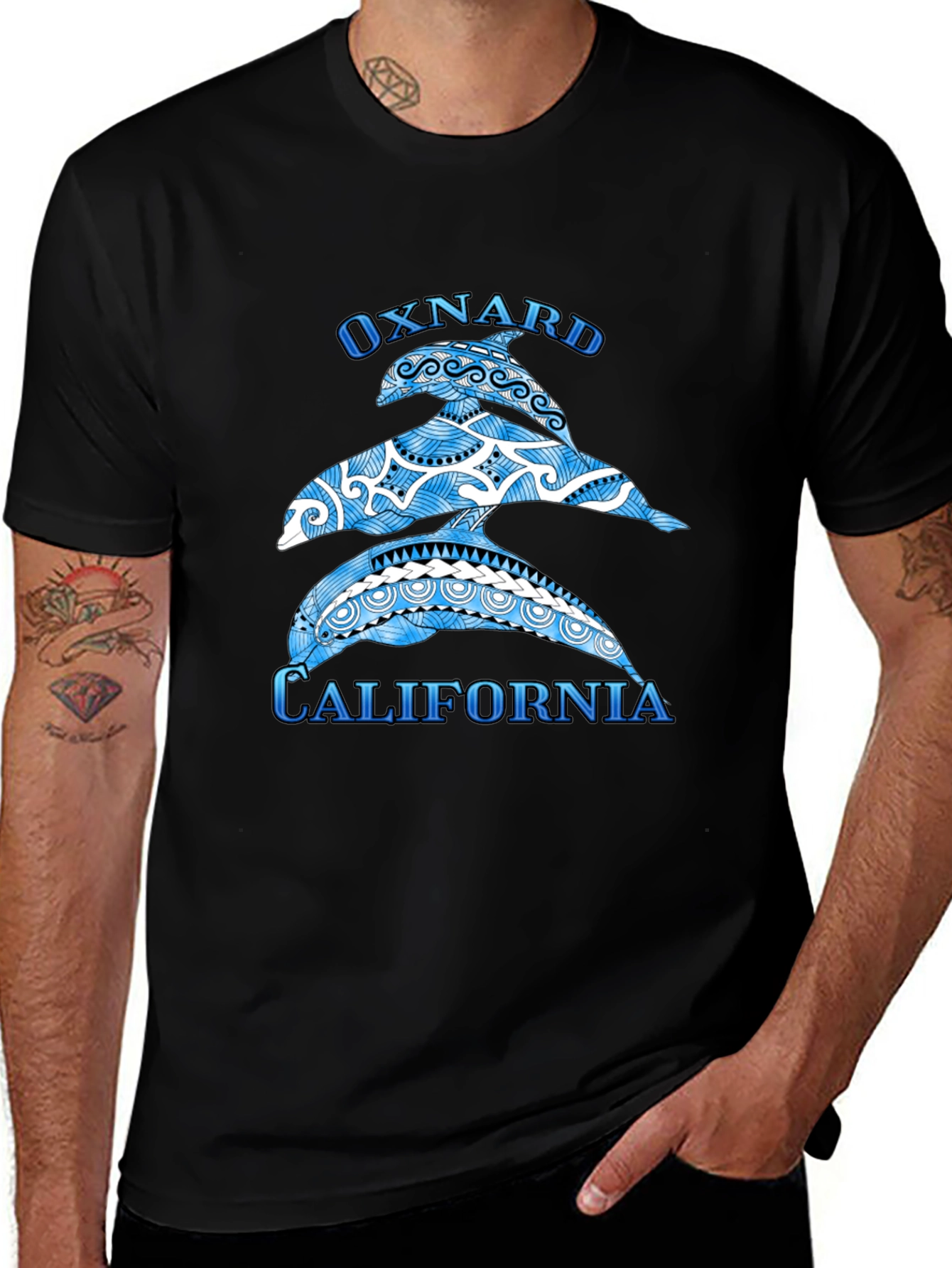 Oxnard California Dolphin T-Shirt