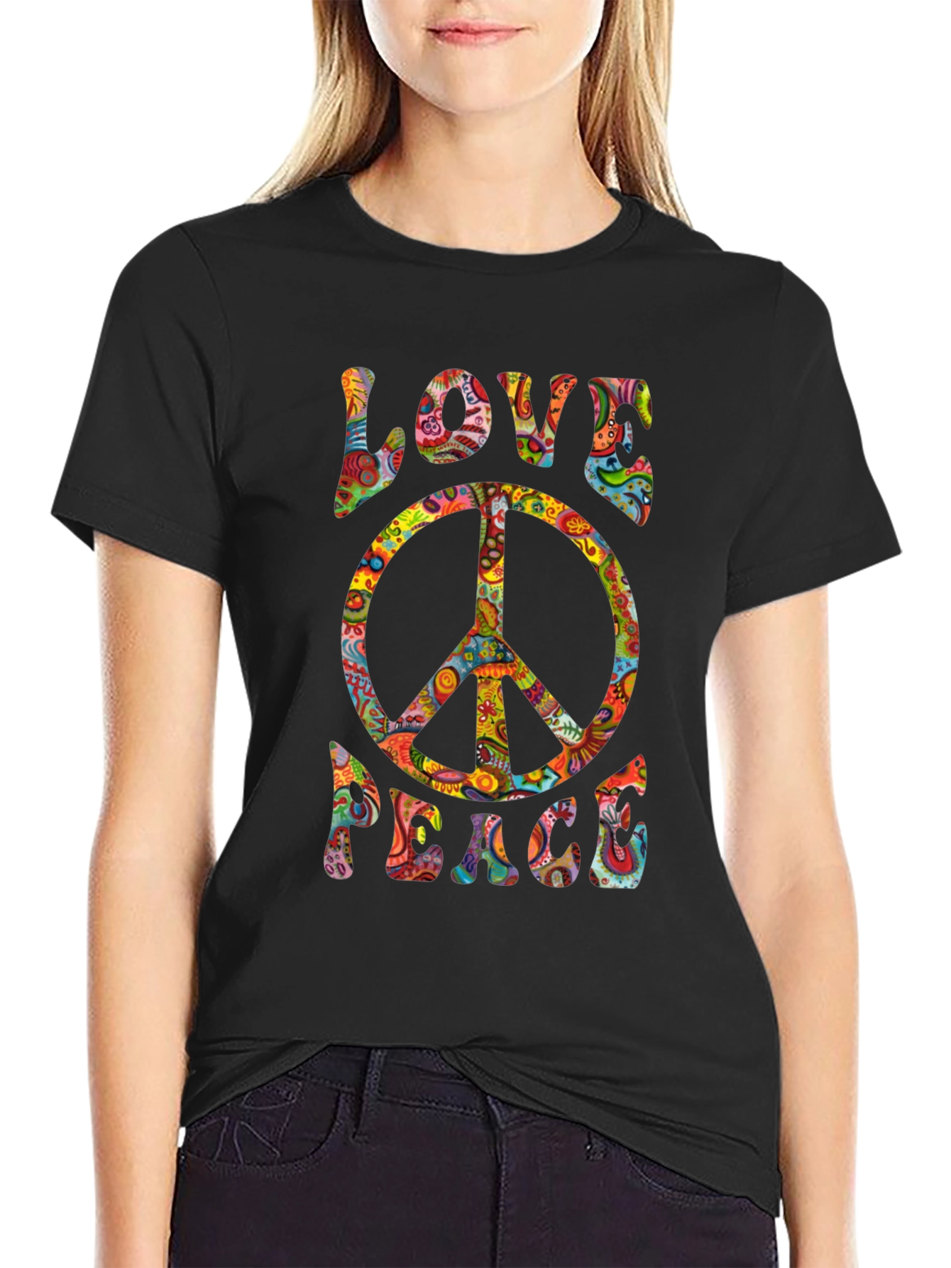 Love & Peace Psychedelic T-Shirt