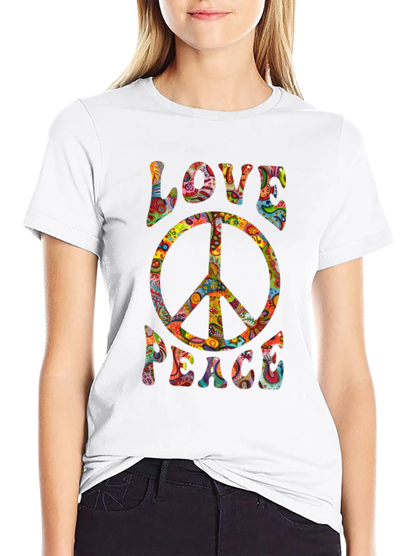 Love & Peace Psychedelic T-Shirt