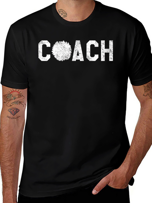 Coach T-Shirt - Distressed Graphic Tee