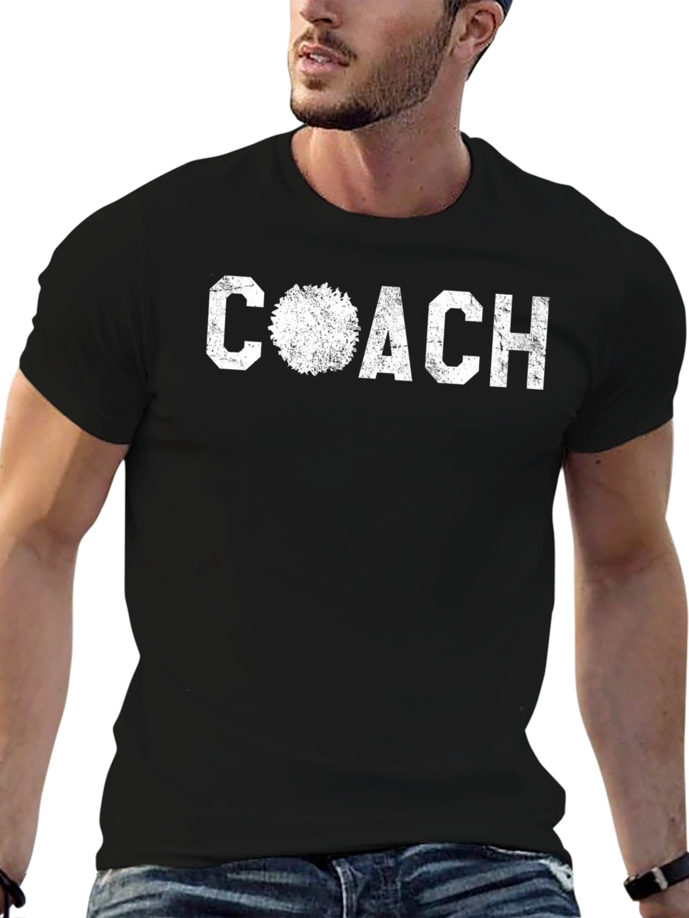 Coach T-Shirt - Distressed Graphic Tee