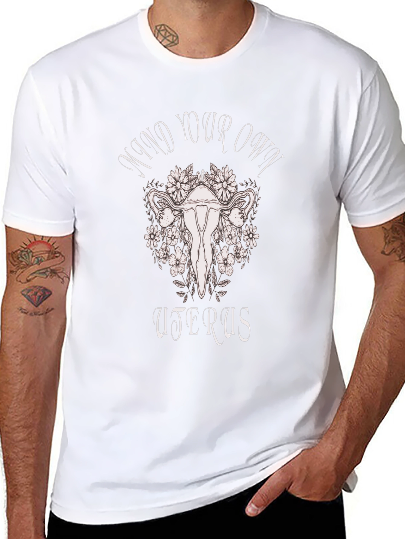 Mind Your Own Uterus Graphic Tee
