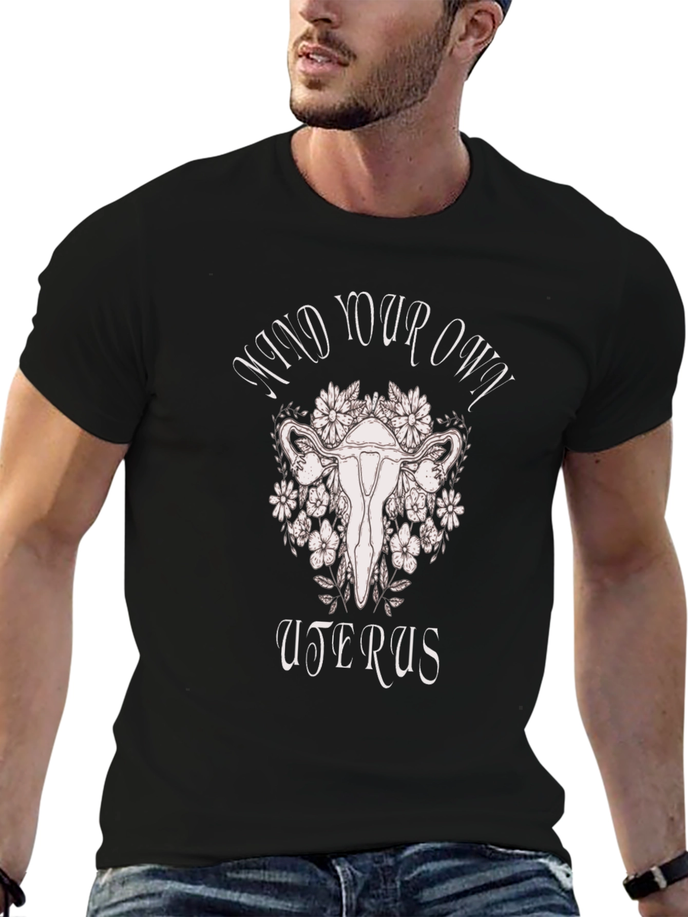Mind Your Own Uterus Graphic Tee