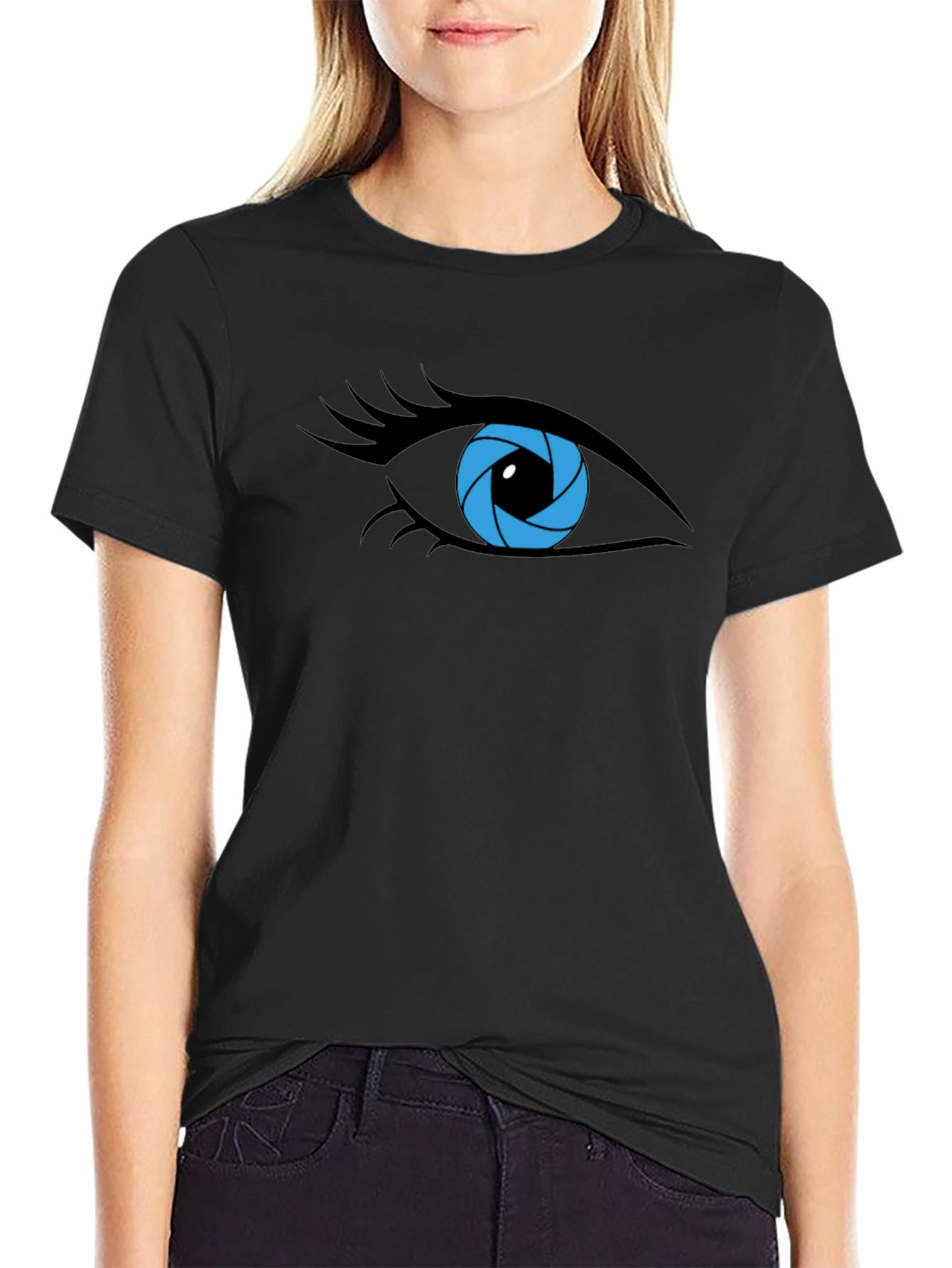 Eye Aperture Graphic T-Shirt