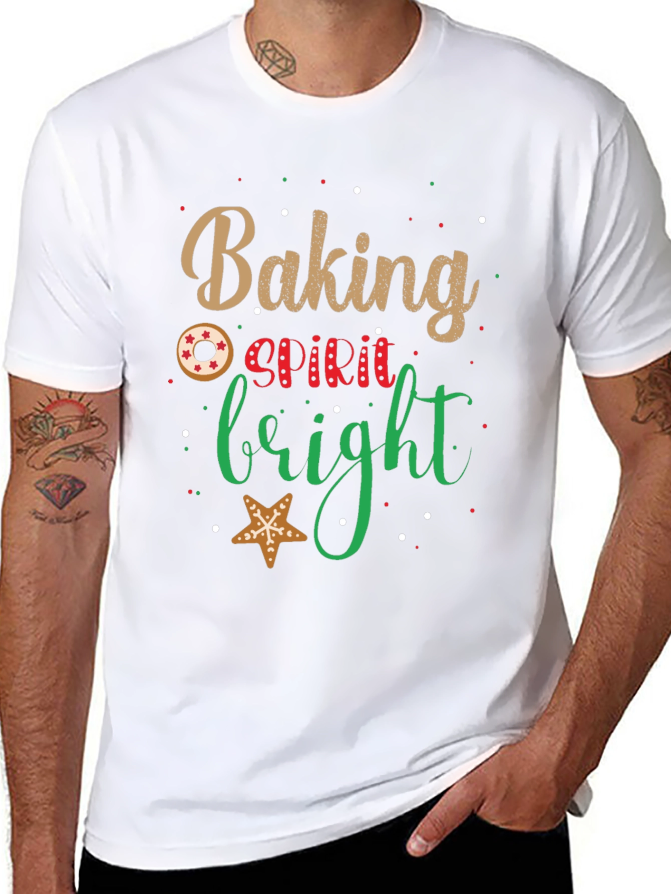 Baking Spirit Bright Holiday T-Shirt