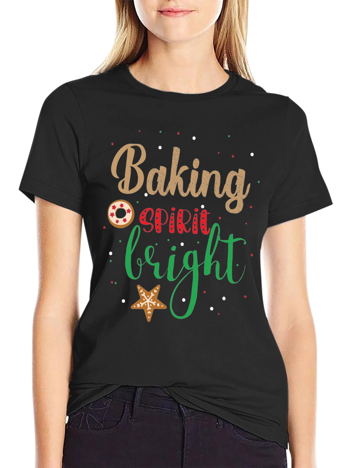 Baking Spirit Bright Holiday T-Shirt