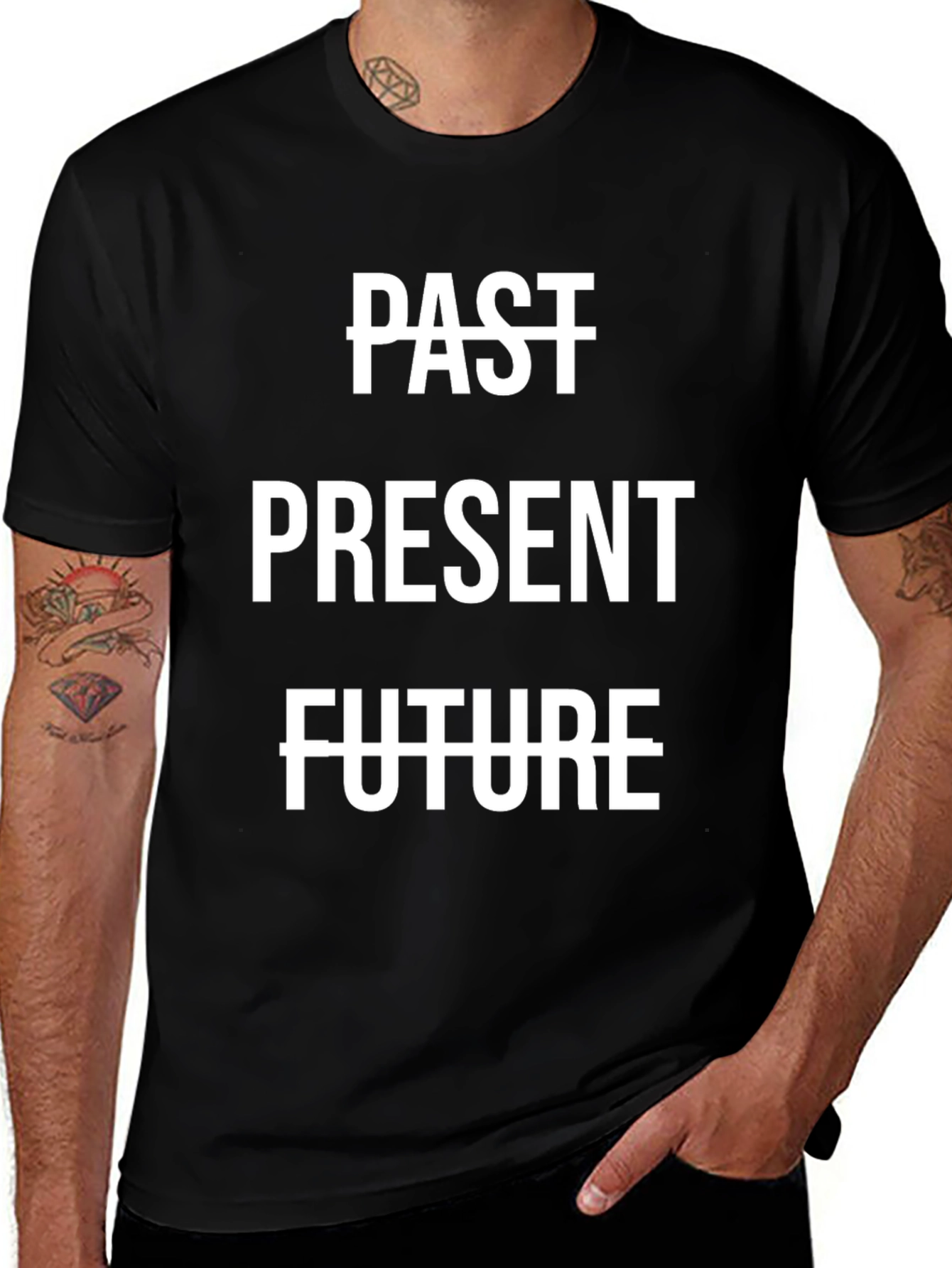 Past Present Future Graphic Tee