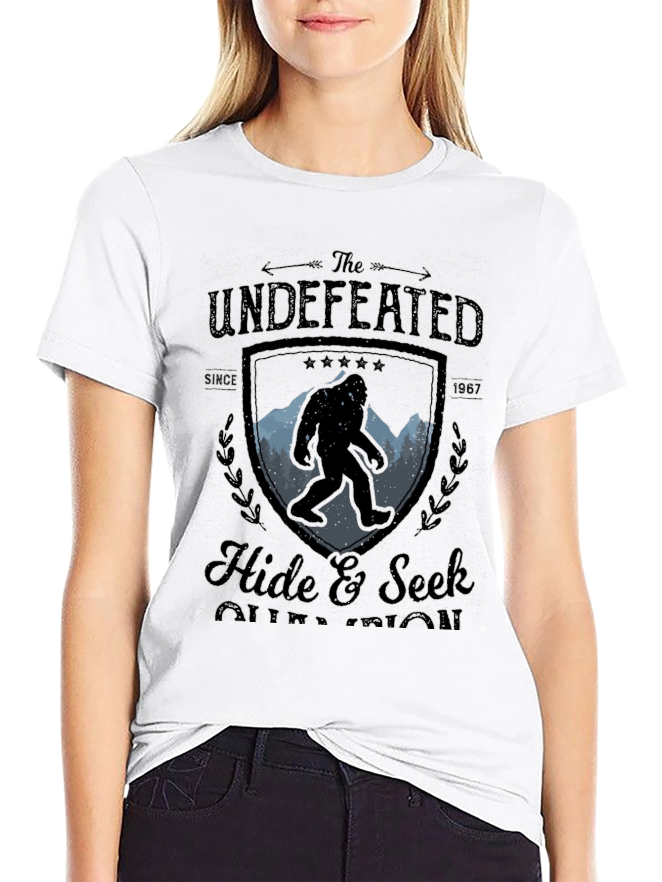 Undefeated Hide & Seek Bigfoot T-Shirt