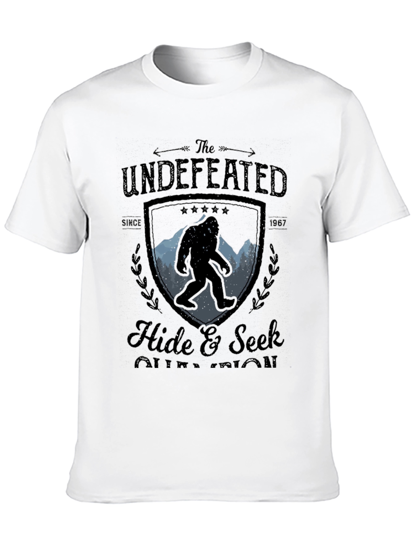 Undefeated Hide & Seek Bigfoot T-Shirt