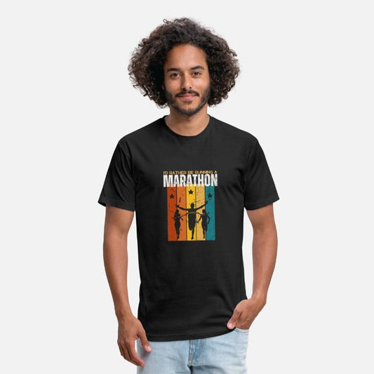 I'd Rather Be Running A Marathon Funny Marathon